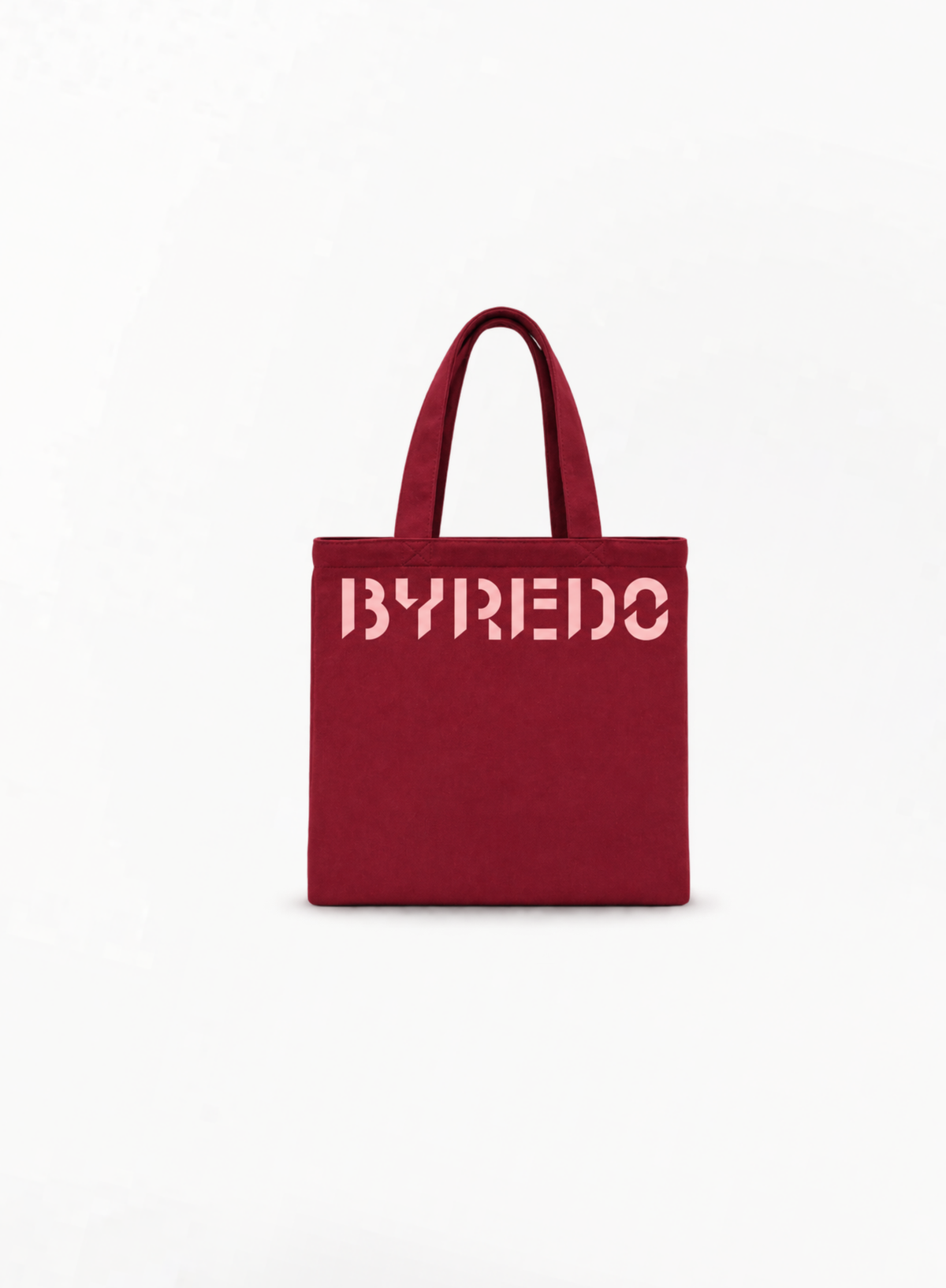 BYREDO Burgundy Canvas Tote Bag – Limited Edition 30x25cm