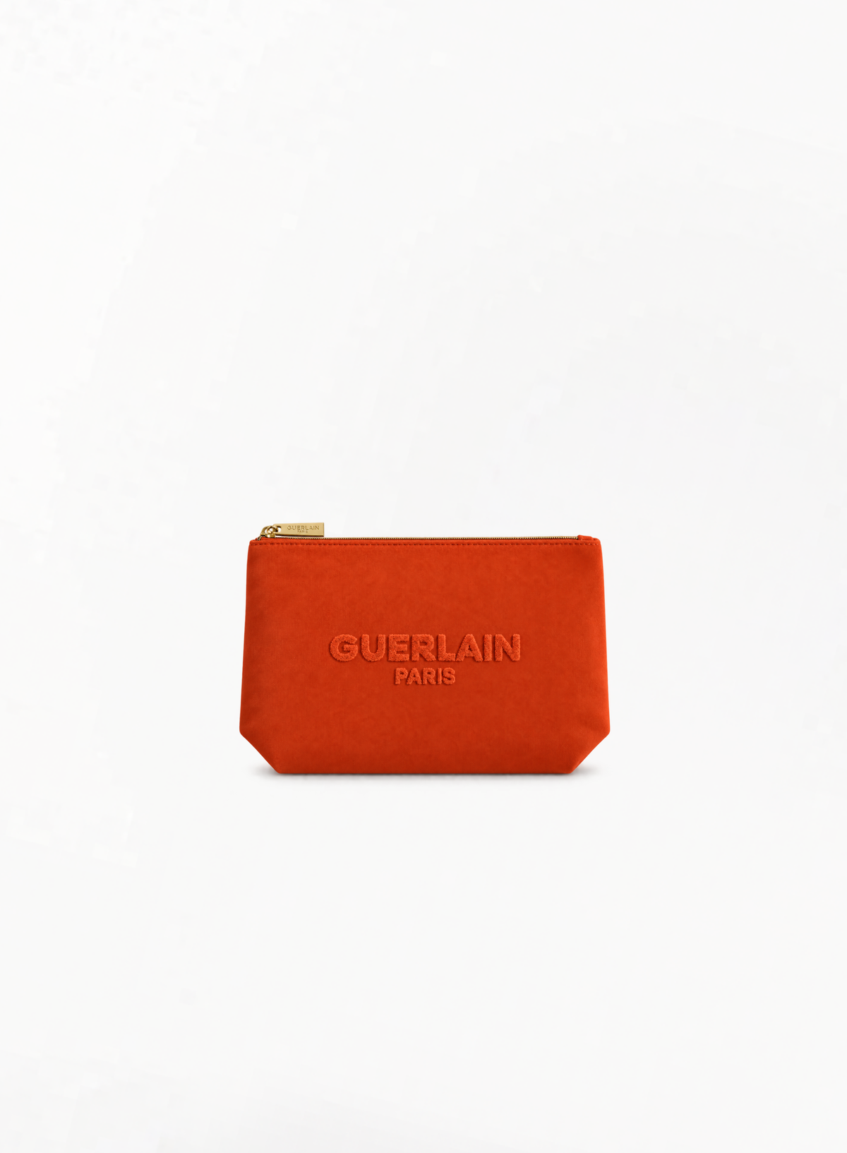 GUERLAIN Limited Edition Orange Cosmetics Bag 14x13x6cm