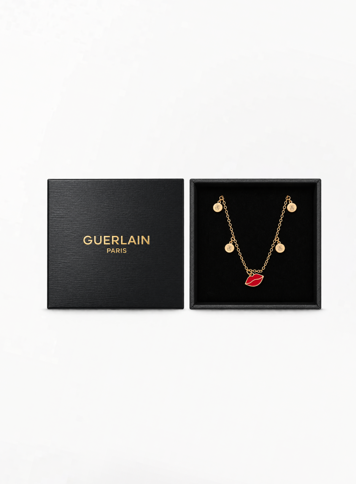 GUERLAIN Kiss Charm Bracelet 18K Gold-Plated