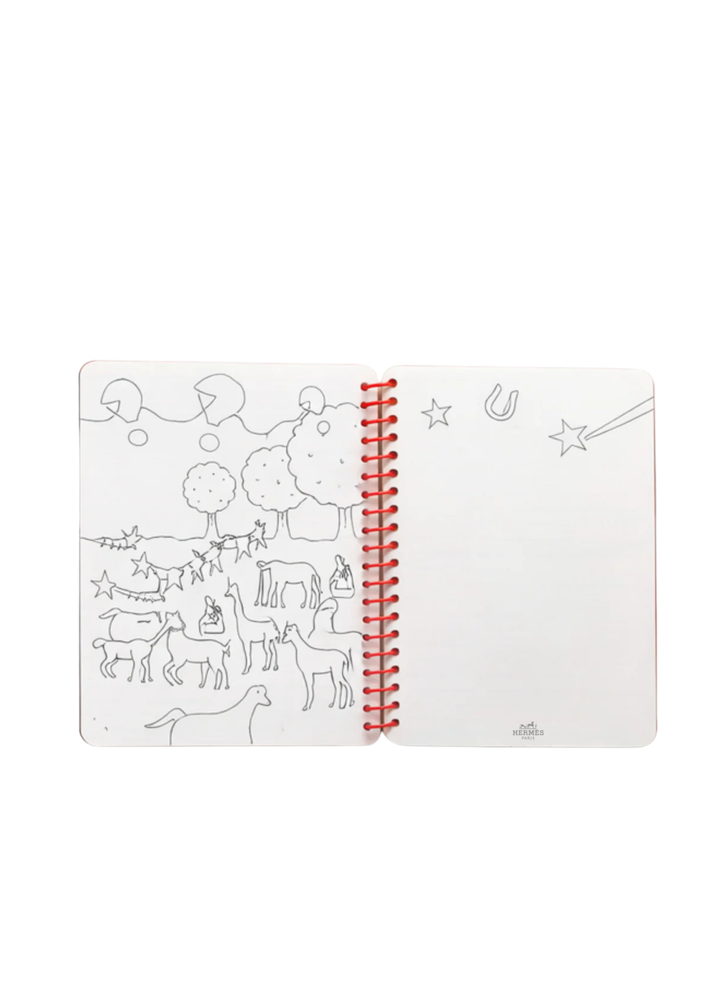 Hermès Le Monde d’Hermès Playful ბლოკნოტი – შანხაის ედიცია (ულტრა ლიმიტირებული, ნარინჯისფერი)