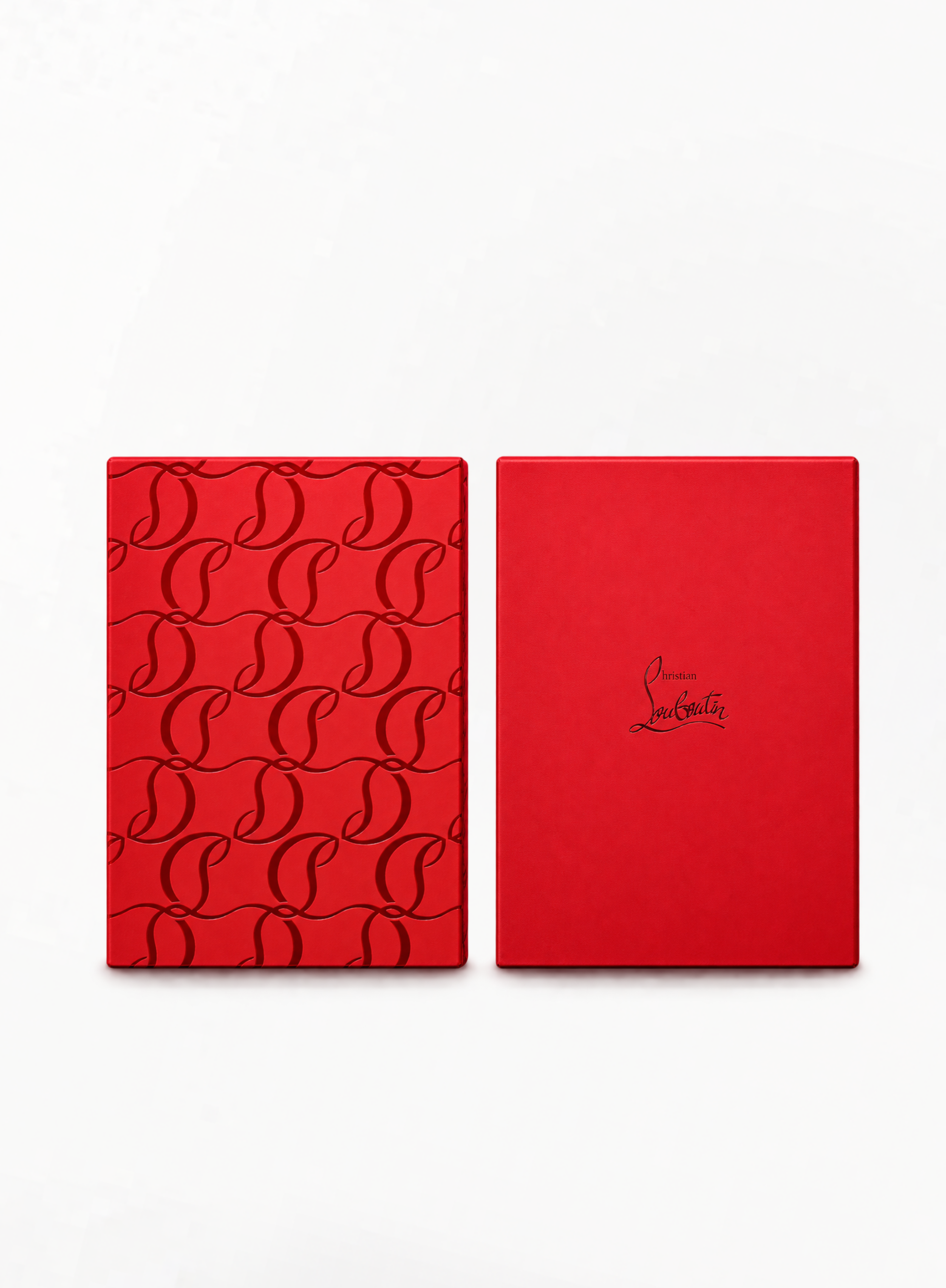 CHRISTIAN LOUBOUTIN ლიმიტირებული წითელი ბლოკნოტი  ზომა A4