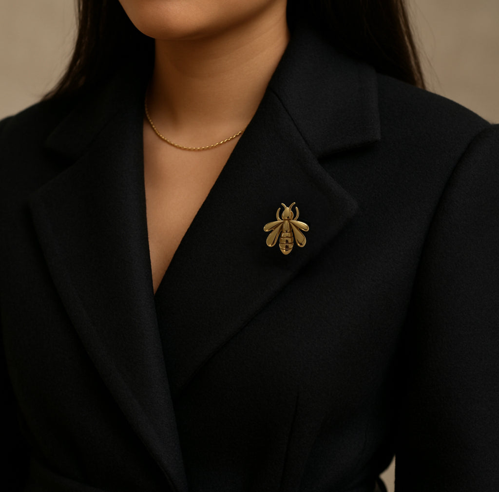 Guerlain-ის ფუტკრის ბროში – ოქროს სიმბოლო