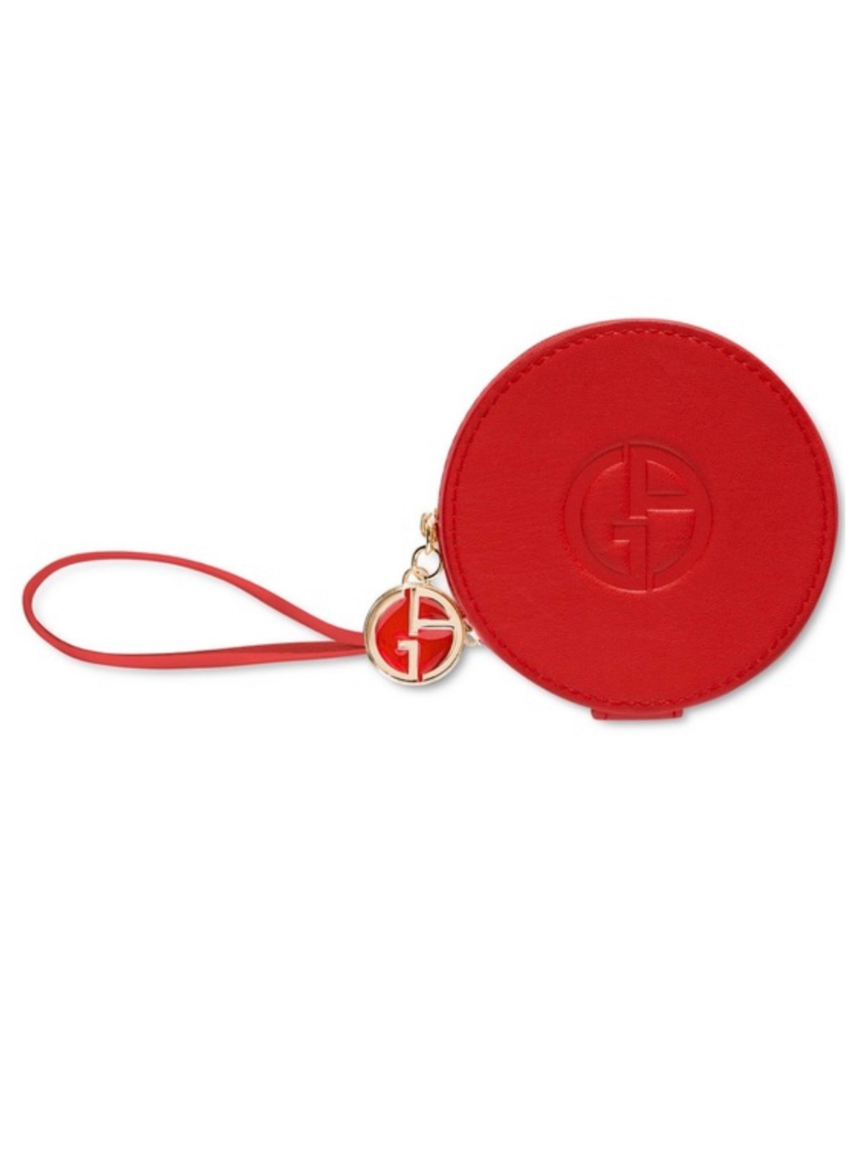 GIORGIO ARMANI Limited Edition Classic Red Cushion Bag 9x10cm