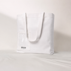 MAISON MARGIELA REPLICA თეთრი ბამბის ტოუტ-ჩანთა 41x10x38სმ