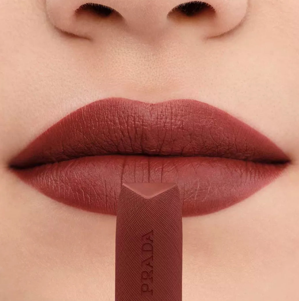 PRADA Monochrome Hyper Matte lipstick B03 - MAHOGANY