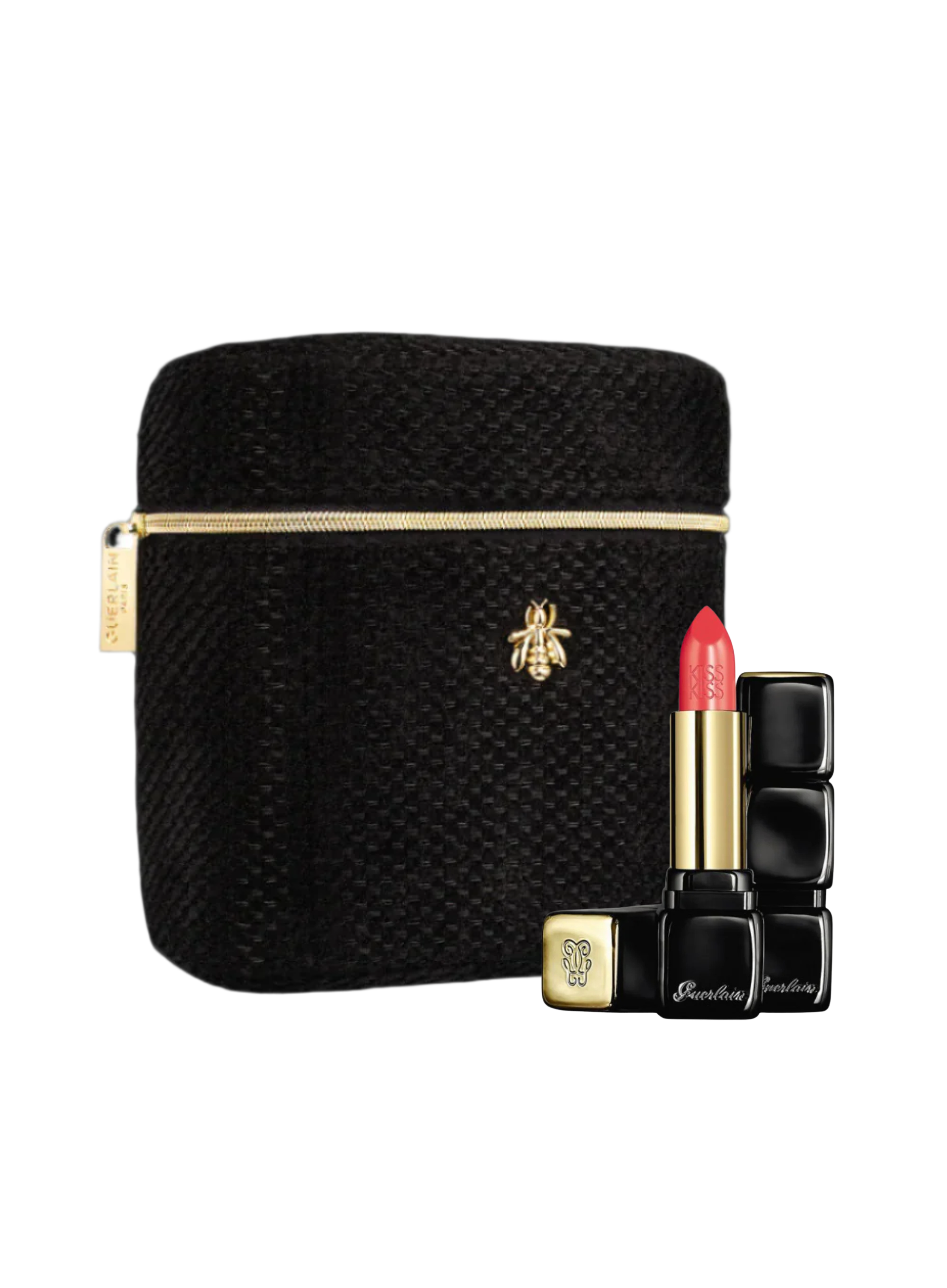Guerlain Kiss Kiss 325 And Cosmetic Bag 14x13x6cm