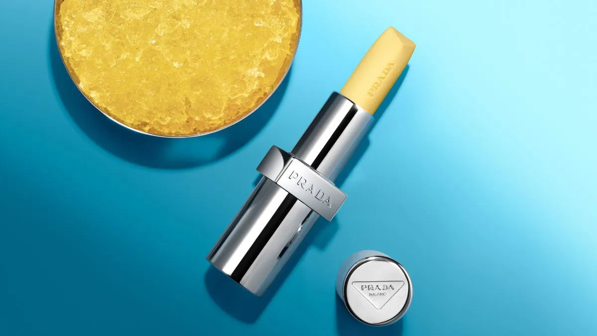 Prada Lip Balm U002 Banana Yellow – Limited Edition Box