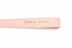 GIORGIO ARMANI კრემის ფერი L ზომის კოსმეტიკური ჩანთა 21x16.5x7სმ