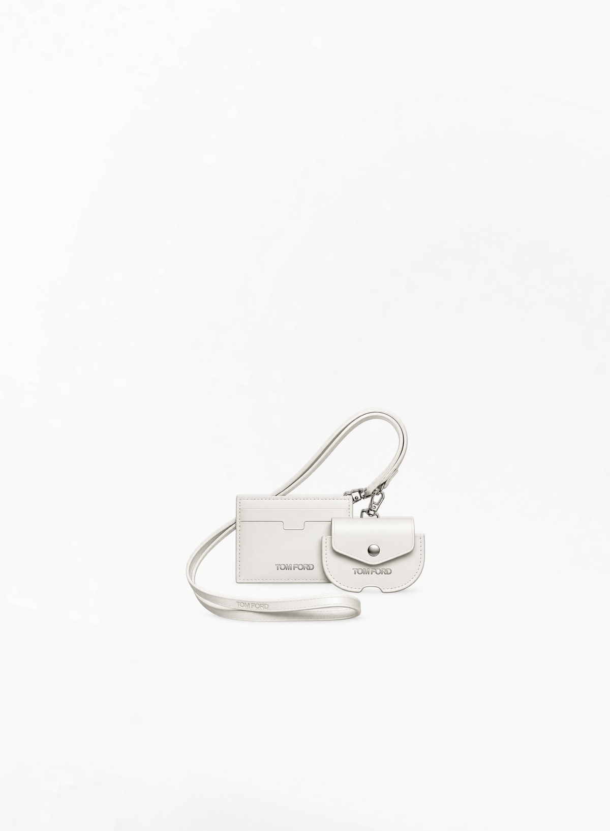 TOM FORD-ის ლიმიტირებული AirPods Pro-ს ქეისისა და საბარათეს ნაკრები თეთრი