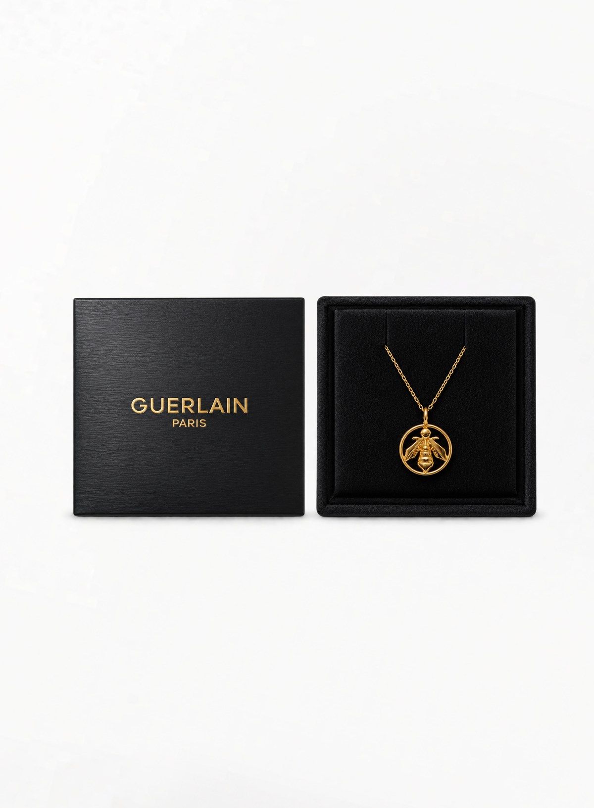 GUERLAIN Bee Medallion Necklace – 18K Gold Plated