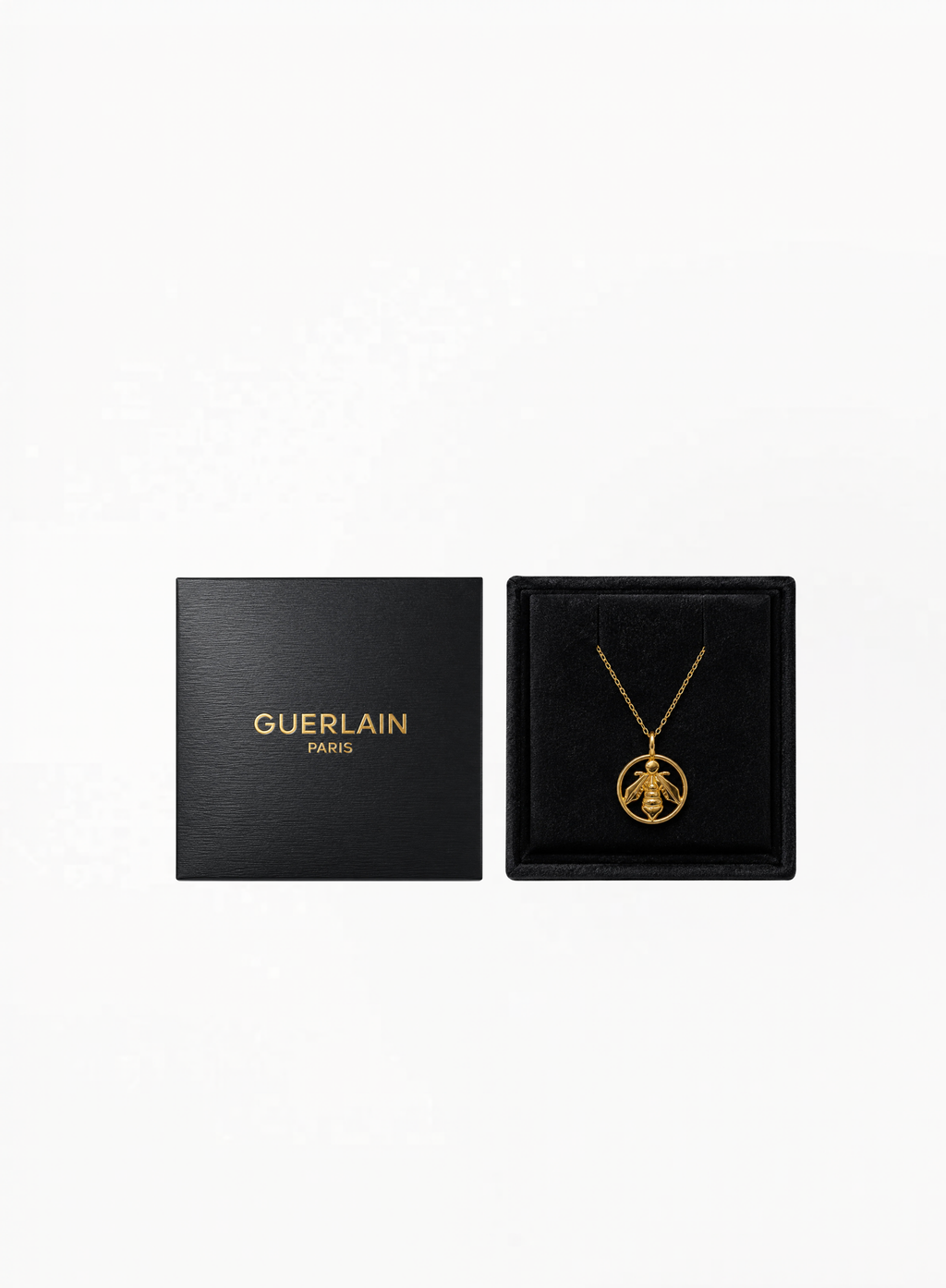 GUERLAIN Bee Medallion ყელსაბამი – 18K მოოქროვილი
