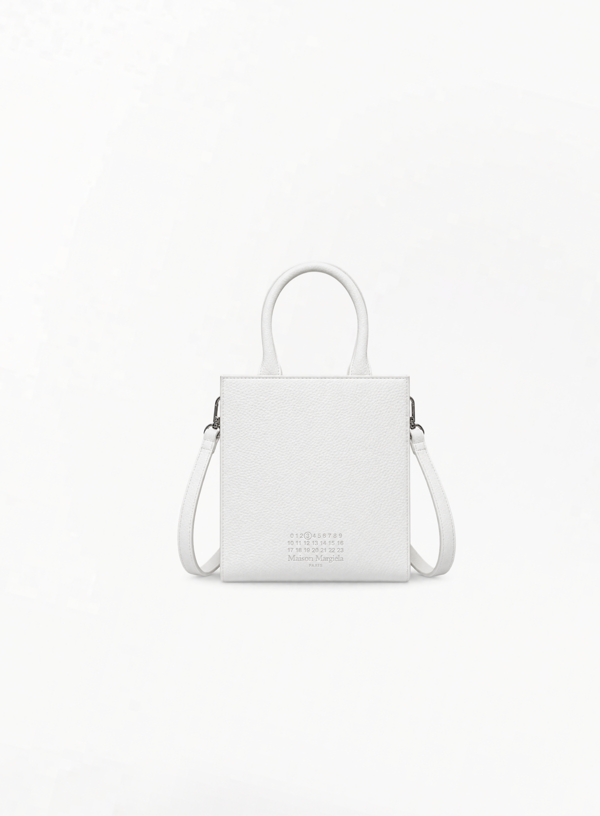 MAISON MARGIELA REPLICA შეზღუდული გამოშვების ტყავის ეფექტის ჩანთა 18x7x29სმ