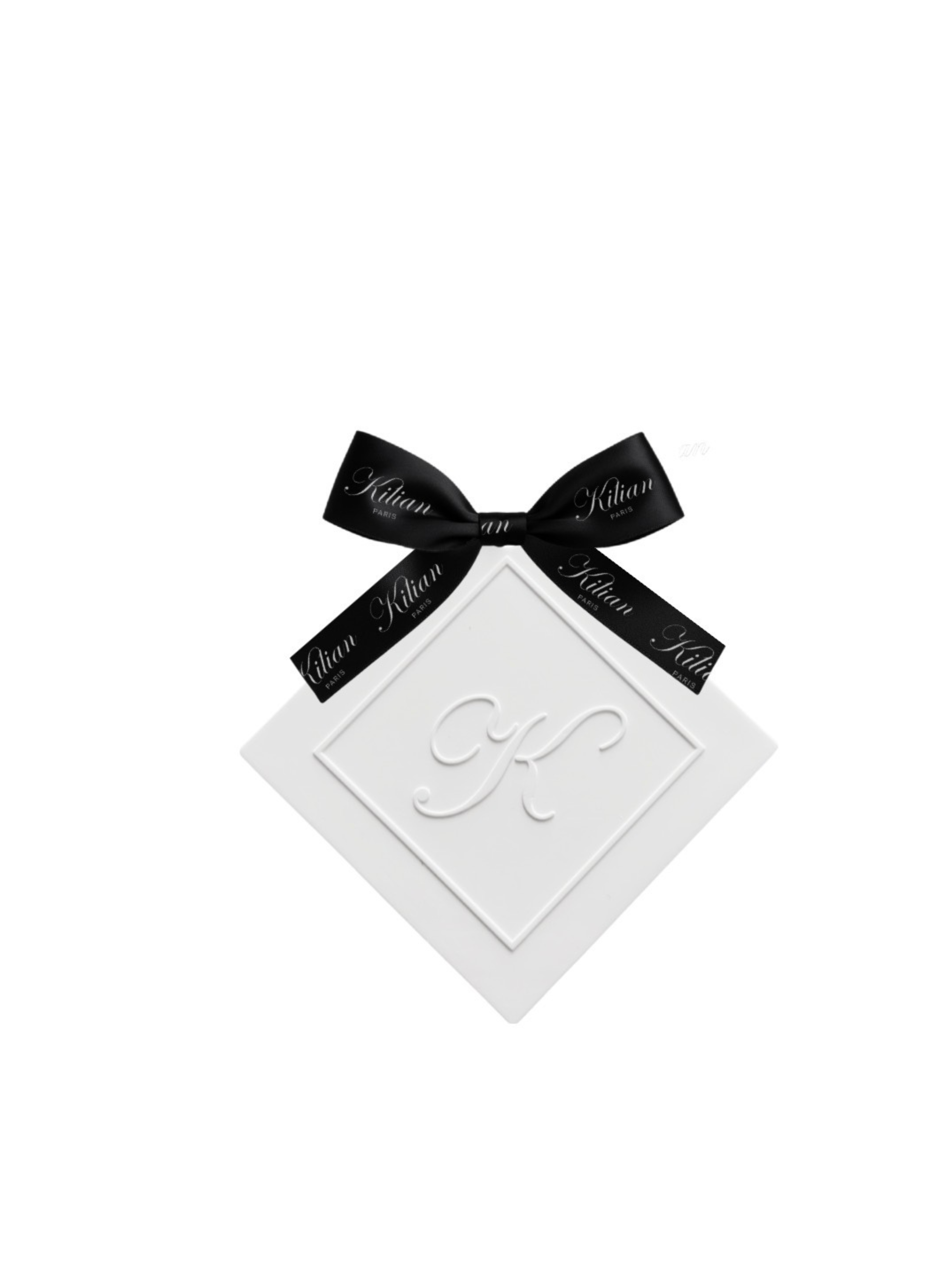 Kilian Ceramic Fragrance Accessory with Black Ribbon – Unscented Diffuser
