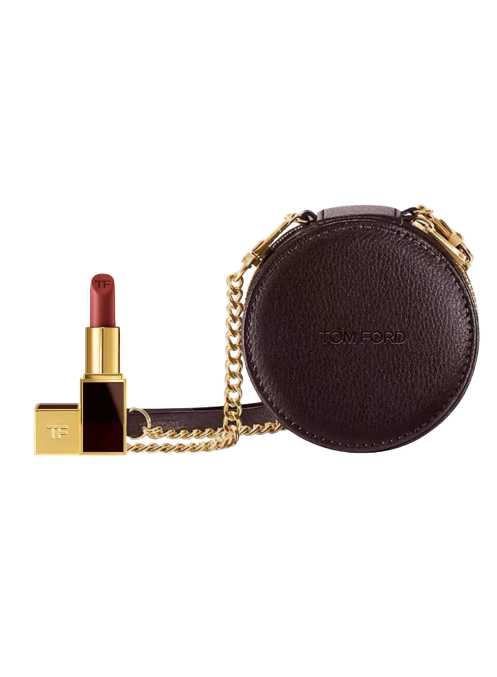 TOM FORD Lipstick #11 Mini - STUNNER With Ultra Limited Edition Bag 8.5x5.5cm