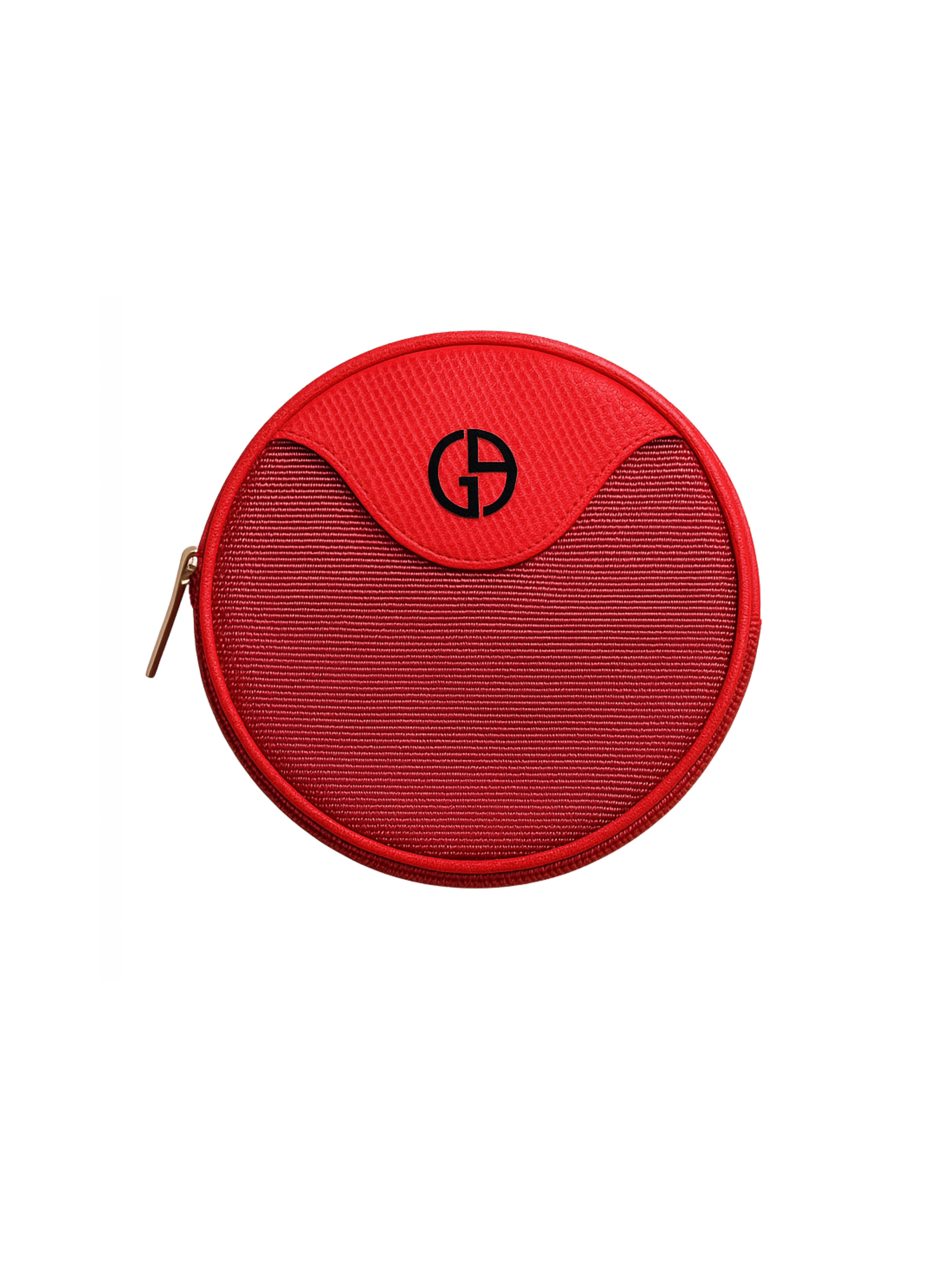 Cosmetic Pouch Giorgio Armani Vanity Case Giorgio Armani Red Round