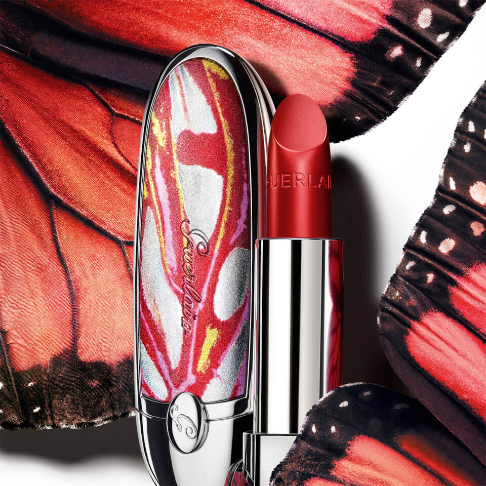 GUERLAIN Rouge G Lipstick Case - Scarlet Red