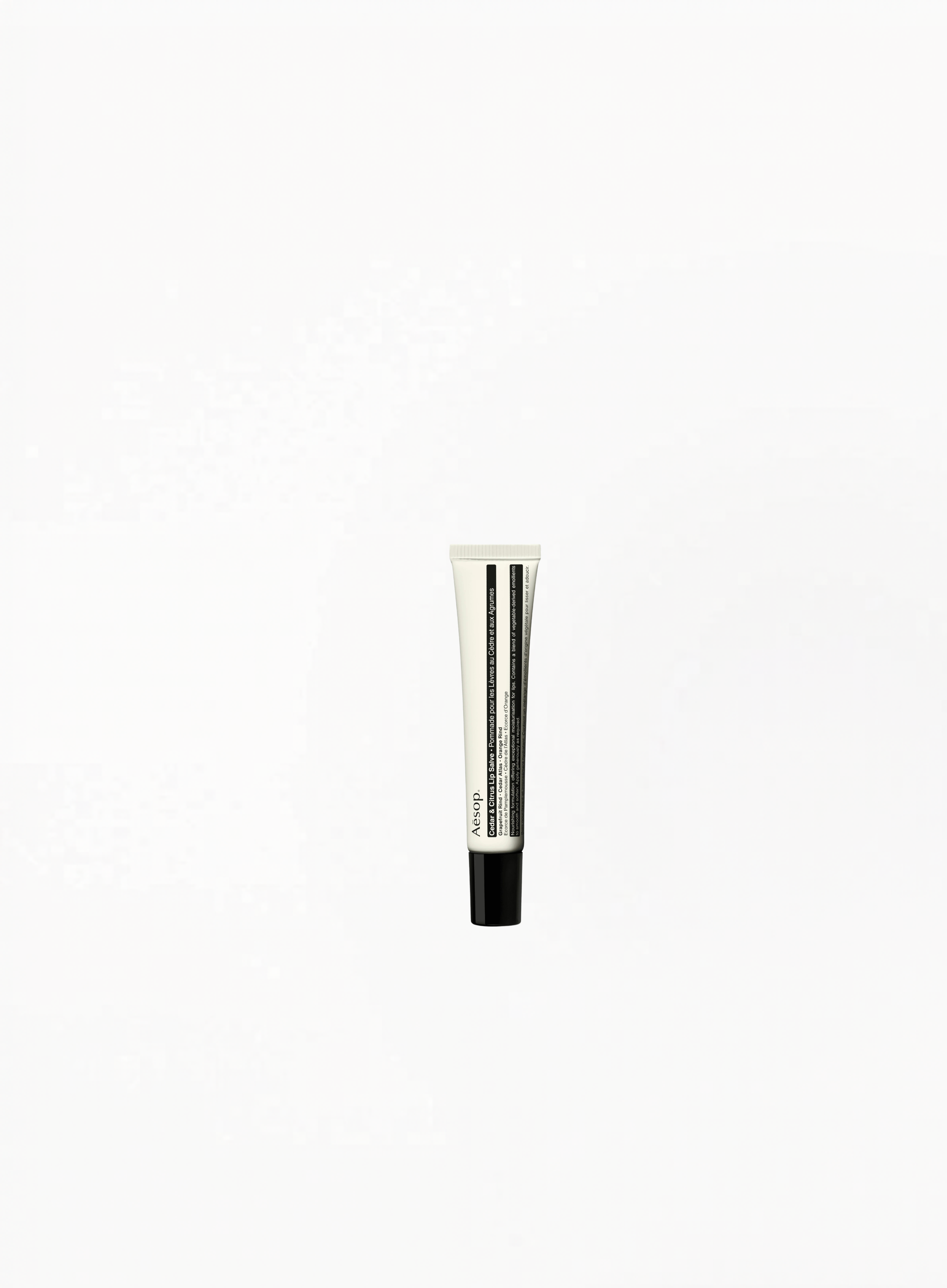 Aesop Cedar & Citrus Lip Salve 9ML by Aesop on Exquisite – authentic citrus and woody lip balm in tube packaging, nourishing formula for all skin types.
