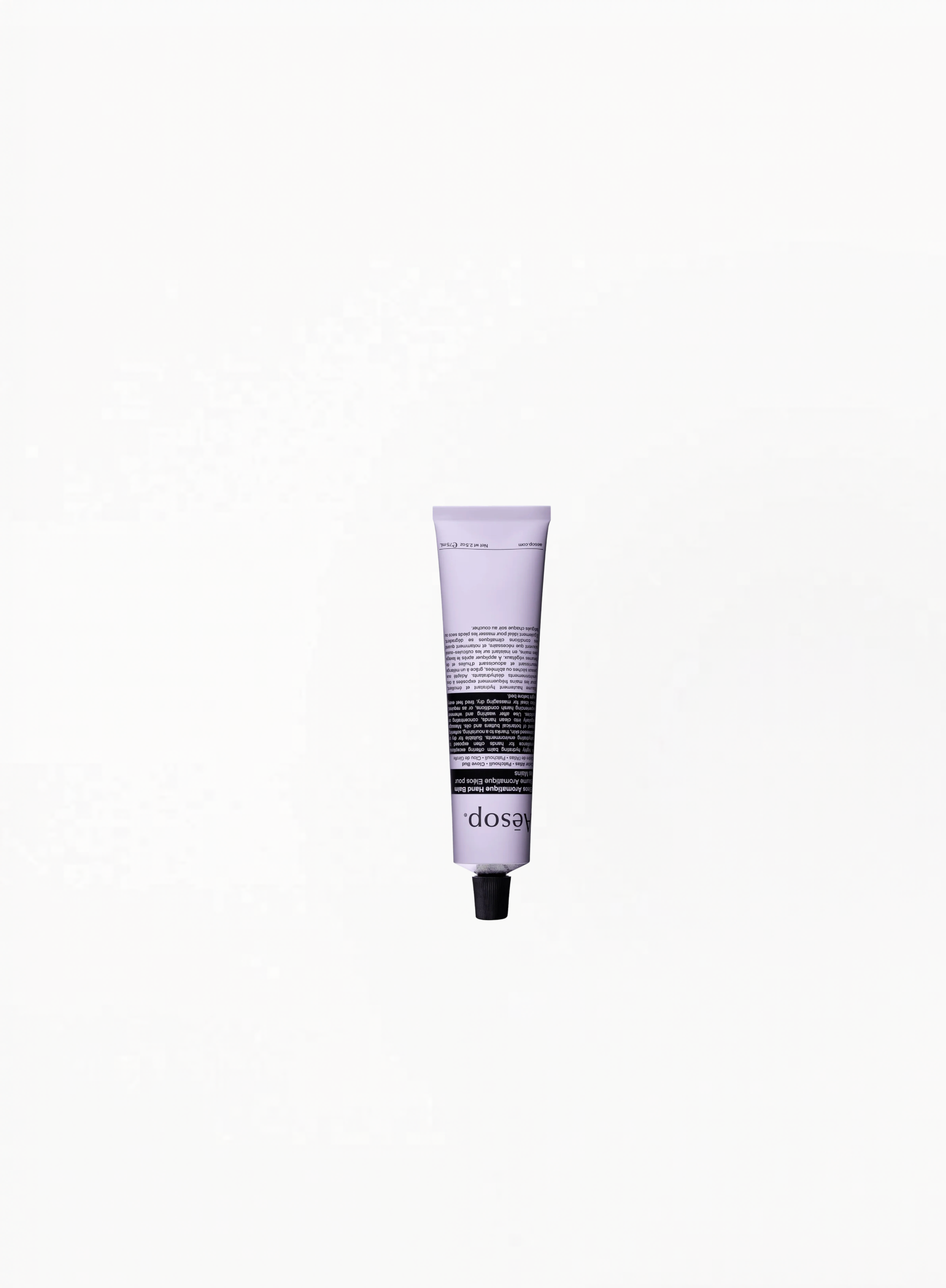 Aesop Eleos Aromatique Hand Balm 75ML luxury hand cream in tube packaging by Aesop, authentic skincare product available at Exquisite.
