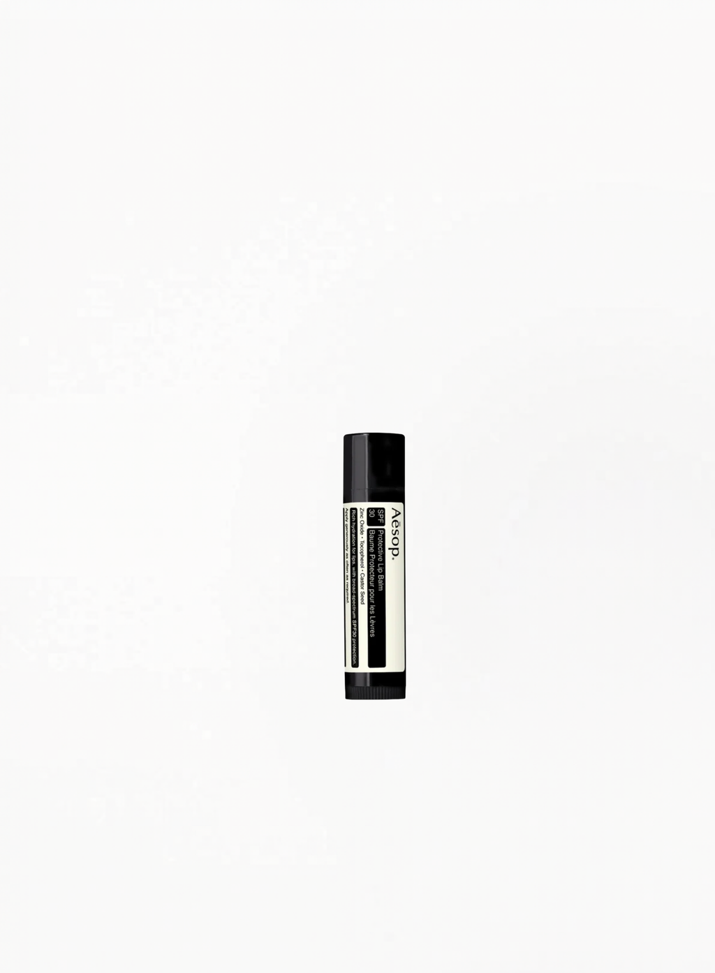 Aesop Protective Lip Balm SPF30 5.5g by Aesop at Exquisite – vegan lip balm with UVA/UVB protection, nourishing botanical ingredients, and stick packaging for daily lip care.
