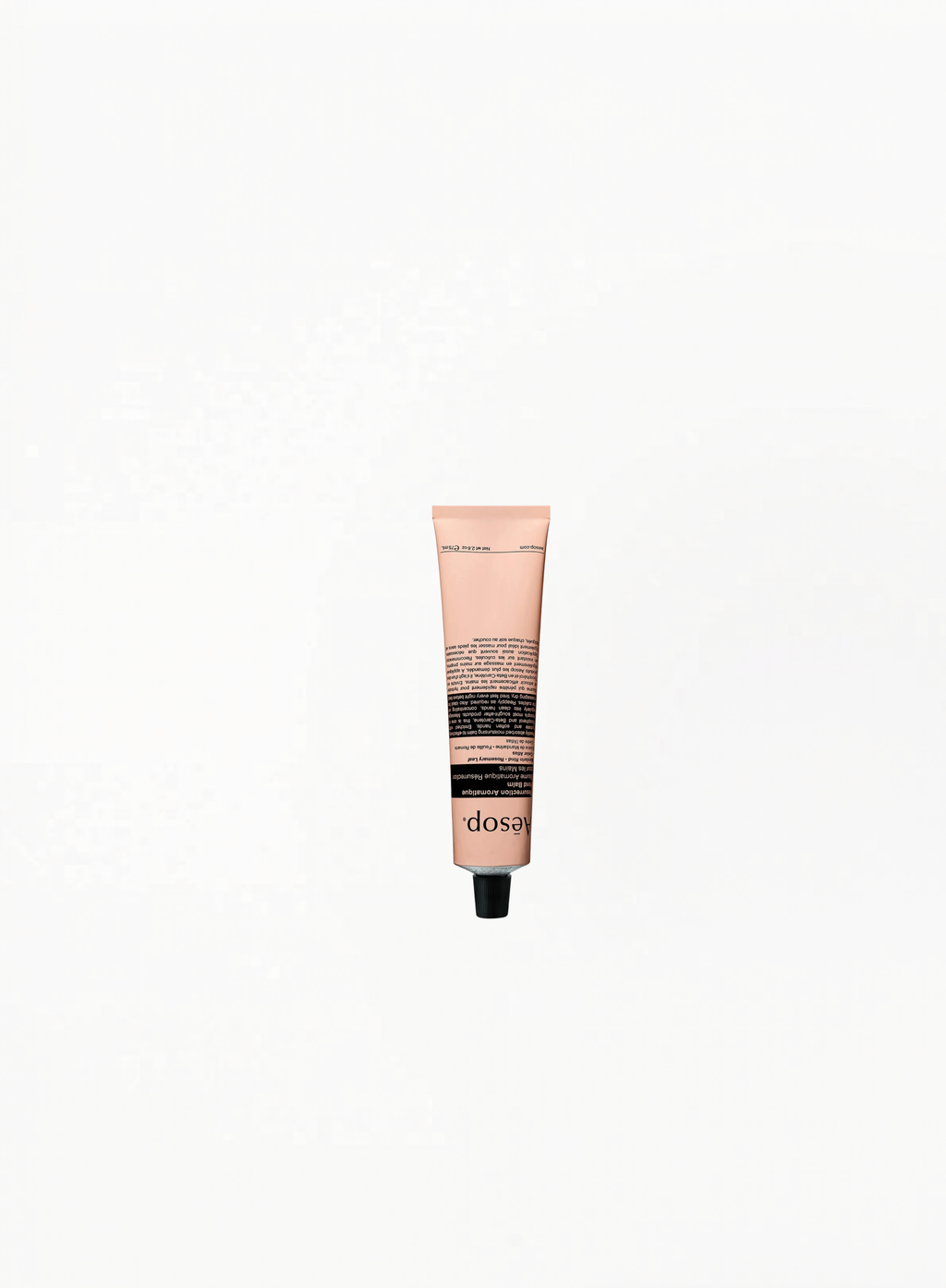 Aesop Resurrection Aromatique Hand Balm 75ML luxury hand cream in tube packaging, moisturizing skincare product by Aesop, authentic beauty item available at Exquisite.