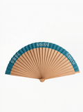 Armani limited edition fan with elegant branded design, available at Exquisite.