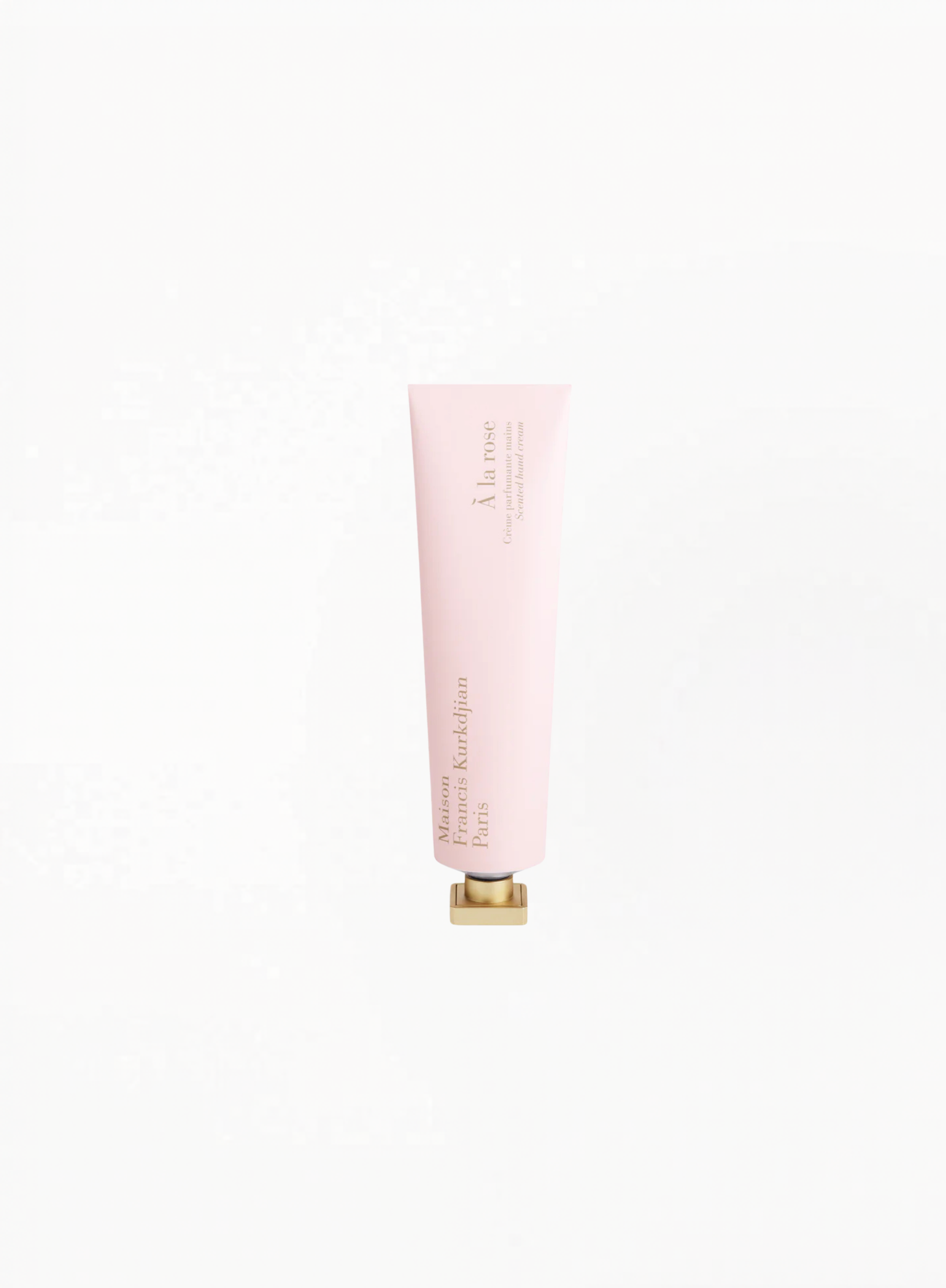 Authentic Maison Francis Kurkdjian À La Rose Scented Hand Cream 70ML — a luxury hand cream infused with delicate rose notes for elegant daily care, available at Exquisite.