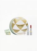 Authentic PRADA Ultra Limited Edition Set U001 and B02 featuring luxury PRADA beauty essentials in an exclusive collectible presentation, available at Exquisite.