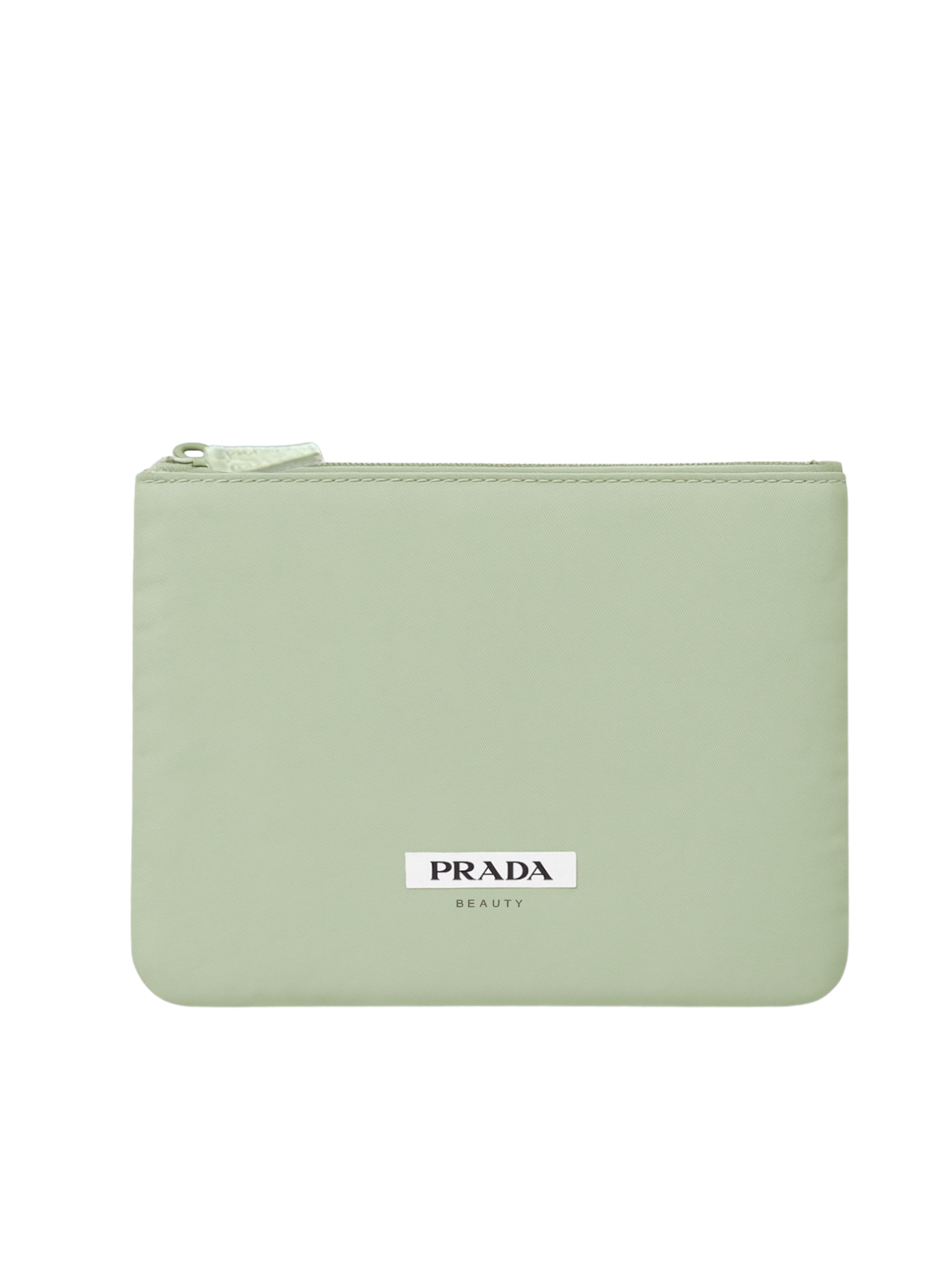 Prada Beauty Limited Edition Mint Green Pouch 21x16cm