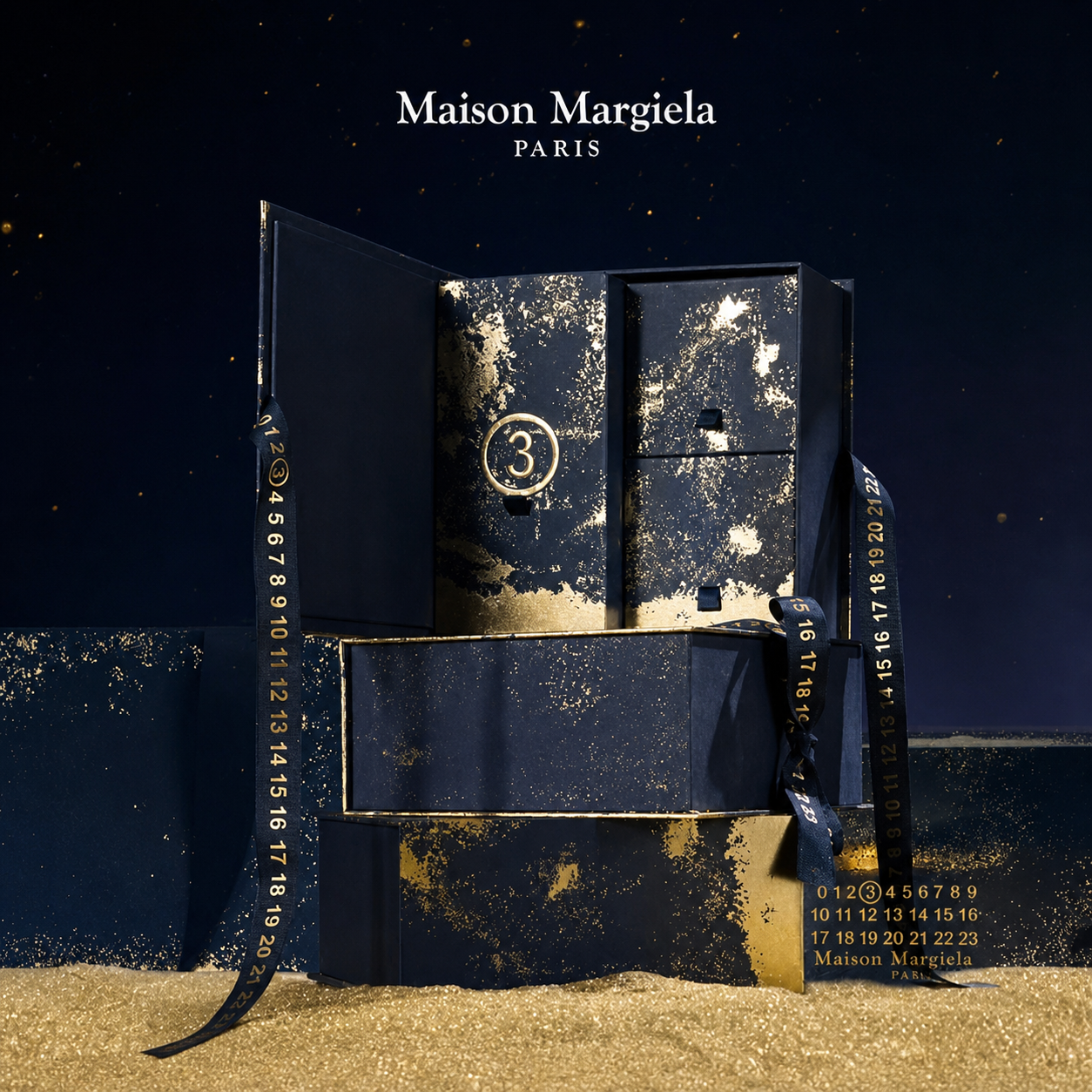 Maison Margiela Replica By The Fireplace 30 მლ — ულტრა ლიმიტირებული ადვენტ კალენდარის სასაჩუქრე სეტი