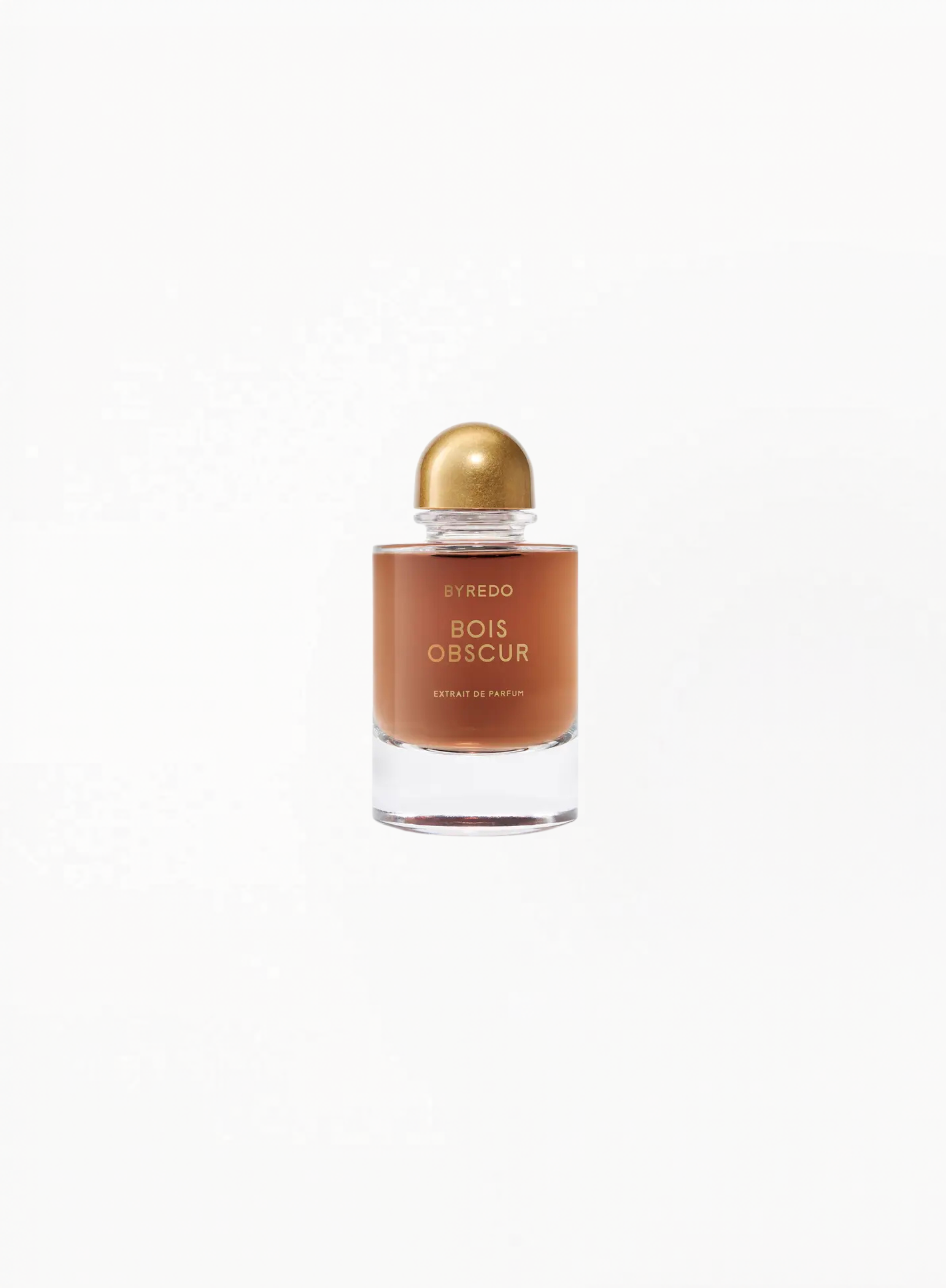 BYREDO Bois Obscur Extrait de Parfum 70ML bottle on a clean white background, luxury fragrance product image for Exquisite.