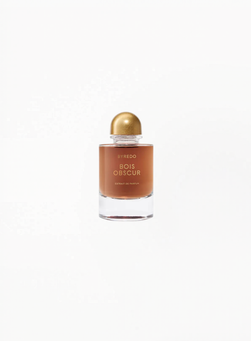 BYREDO Bois Obscur Extrait de Parfum 70ML bottle on a clean white background, luxury fragrance product image for Exquisite.