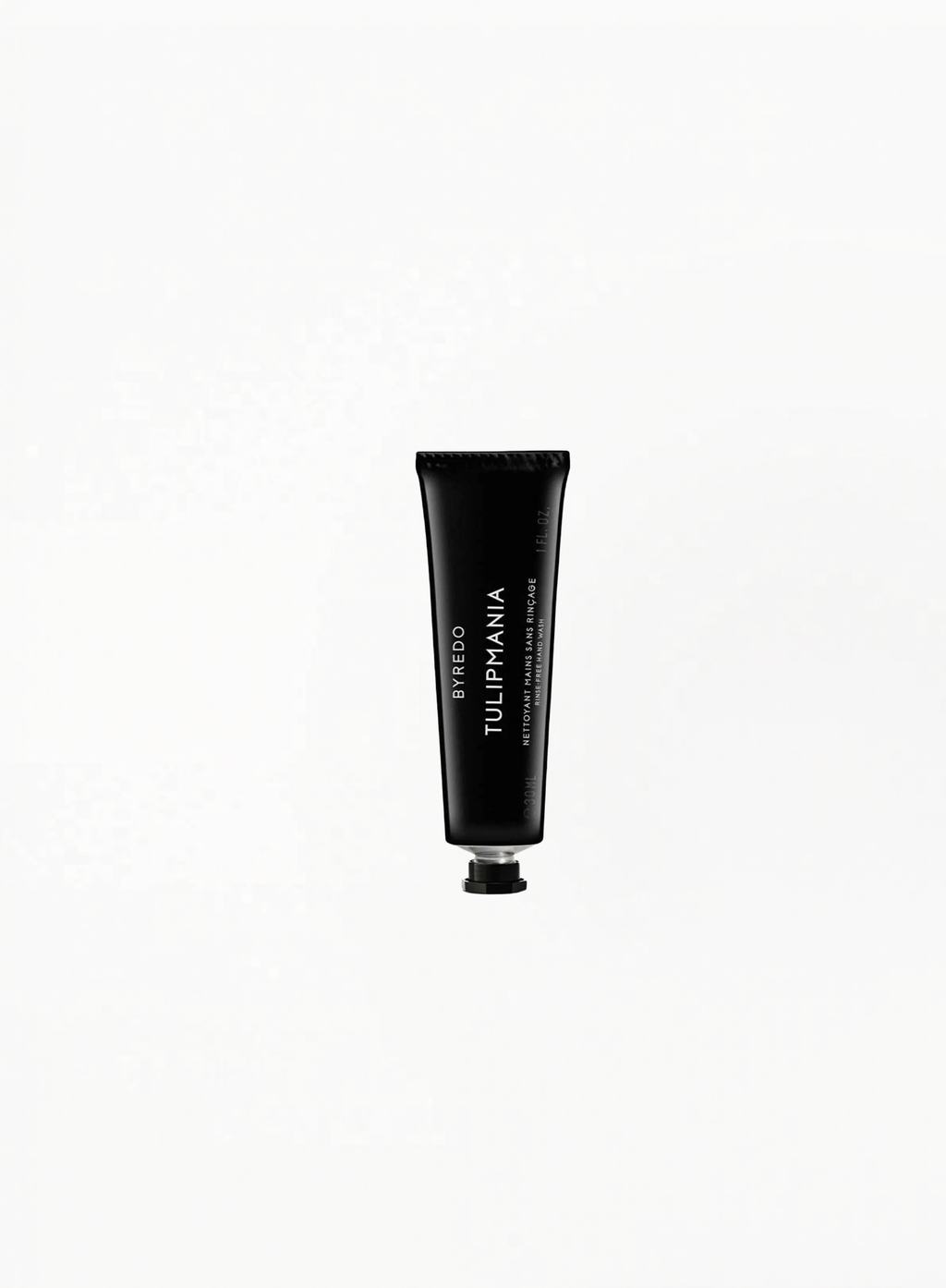  BYREDO Tulipmania Rinse-Free Hand Wash 30ml with freesia, tulip and blonde woods notes at Exquisite