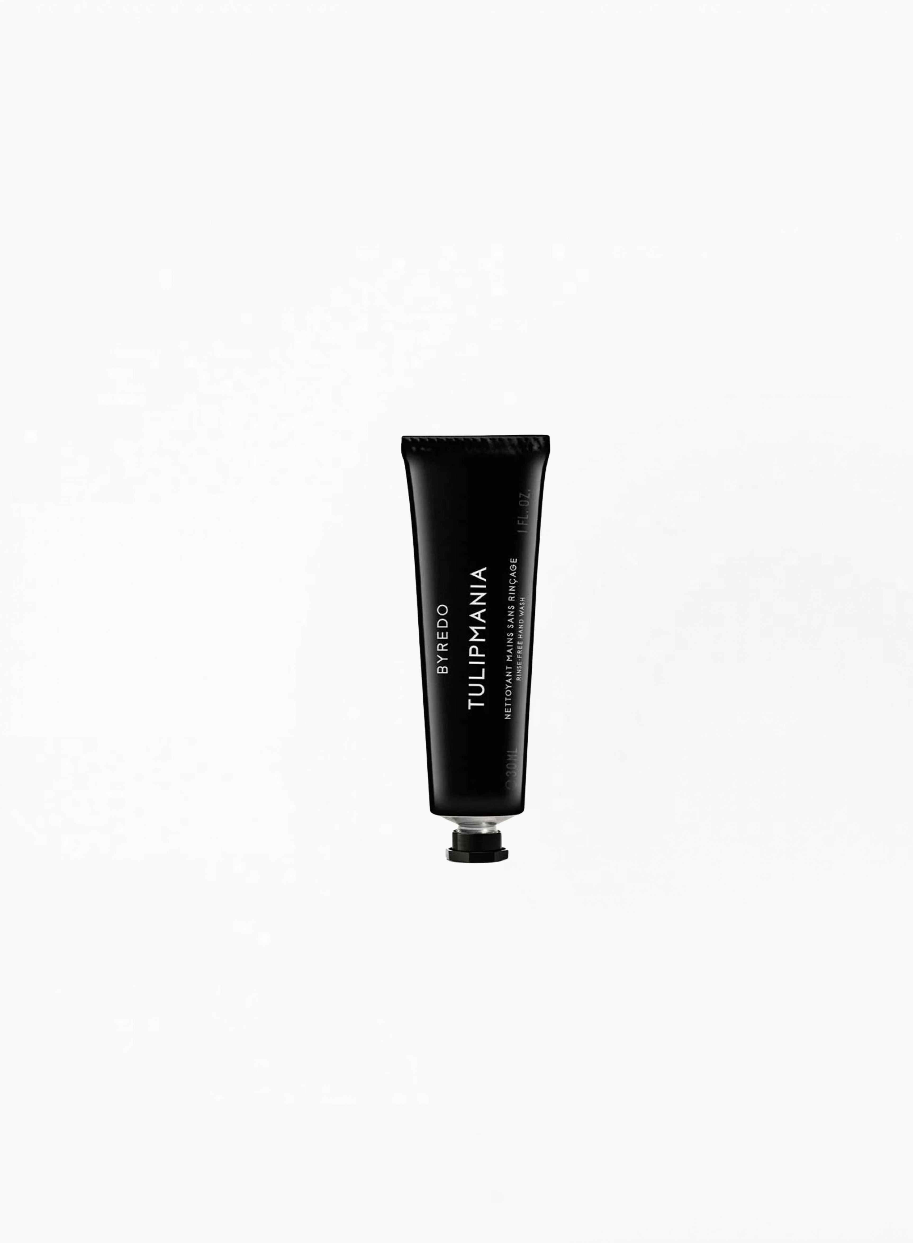  BYREDO Tulipmania Rinse-Free Hand Wash 30ml with freesia, tulip and blonde woods notes at Exquisite