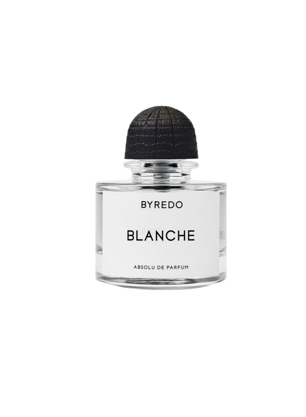 Original BYREDO Blanche Absolu de Parfum perfume bottle on a clean white background — authentic niche fragrance available at Exquisite