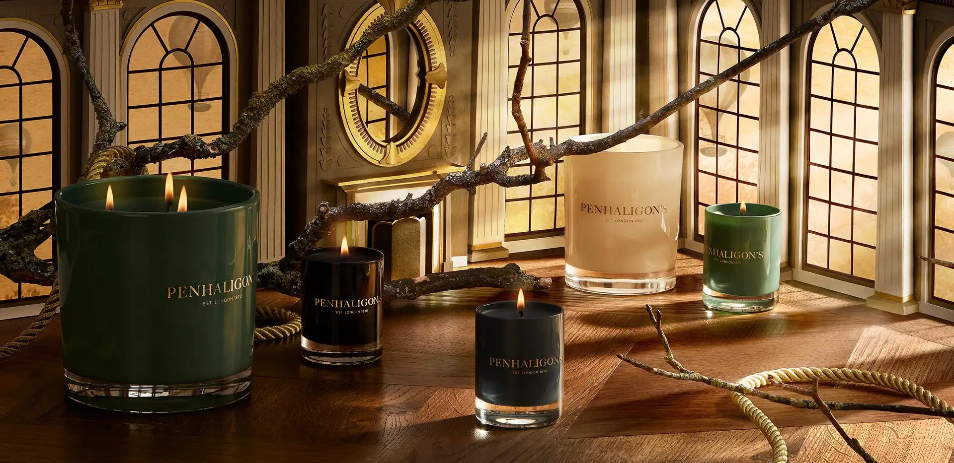 Penhaligon’s Maduro Leaf Candle – Woody Candle 65G