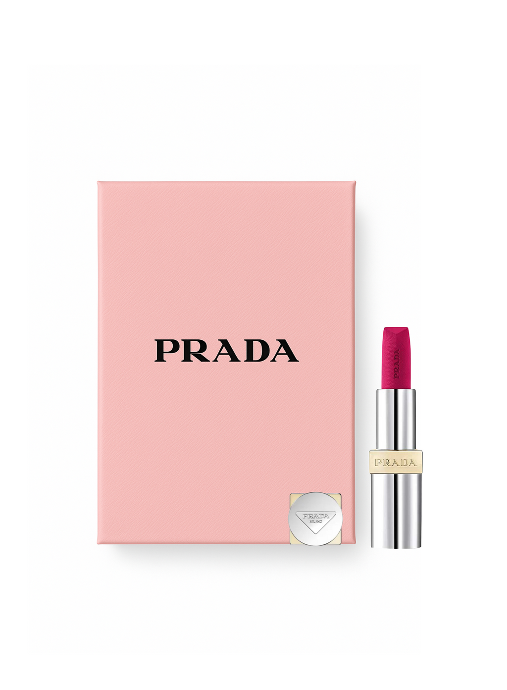 Prada Prada Monochrome Hyper Matte Lipstick P55 FUXIA Limited Edition Gift Box