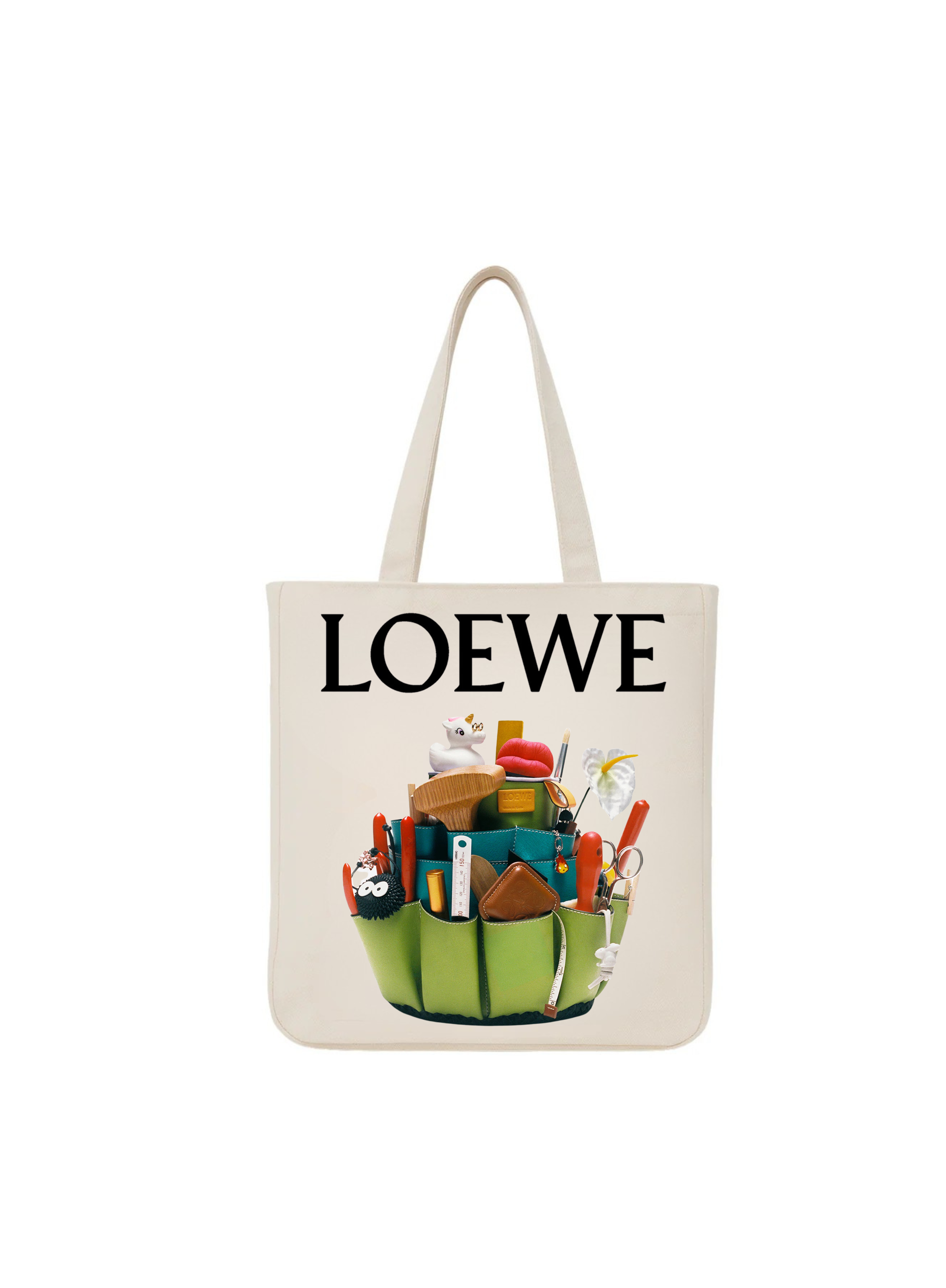Loewe ლიმიტირებული გამოშვების ტოუტ-ჩანთა 39x39x10სმ