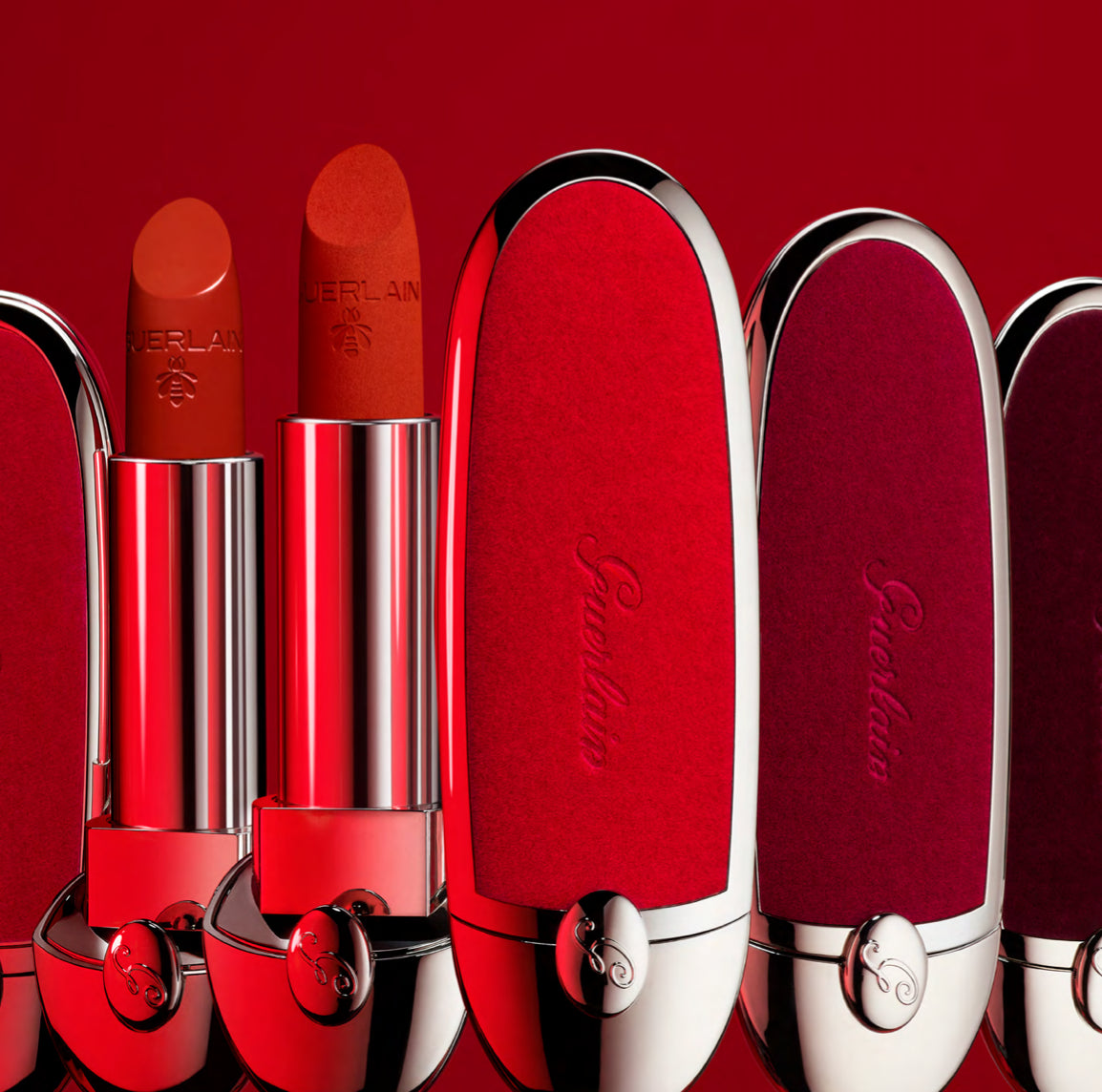 Guerlain Lipstick Case Royal Burgundy
