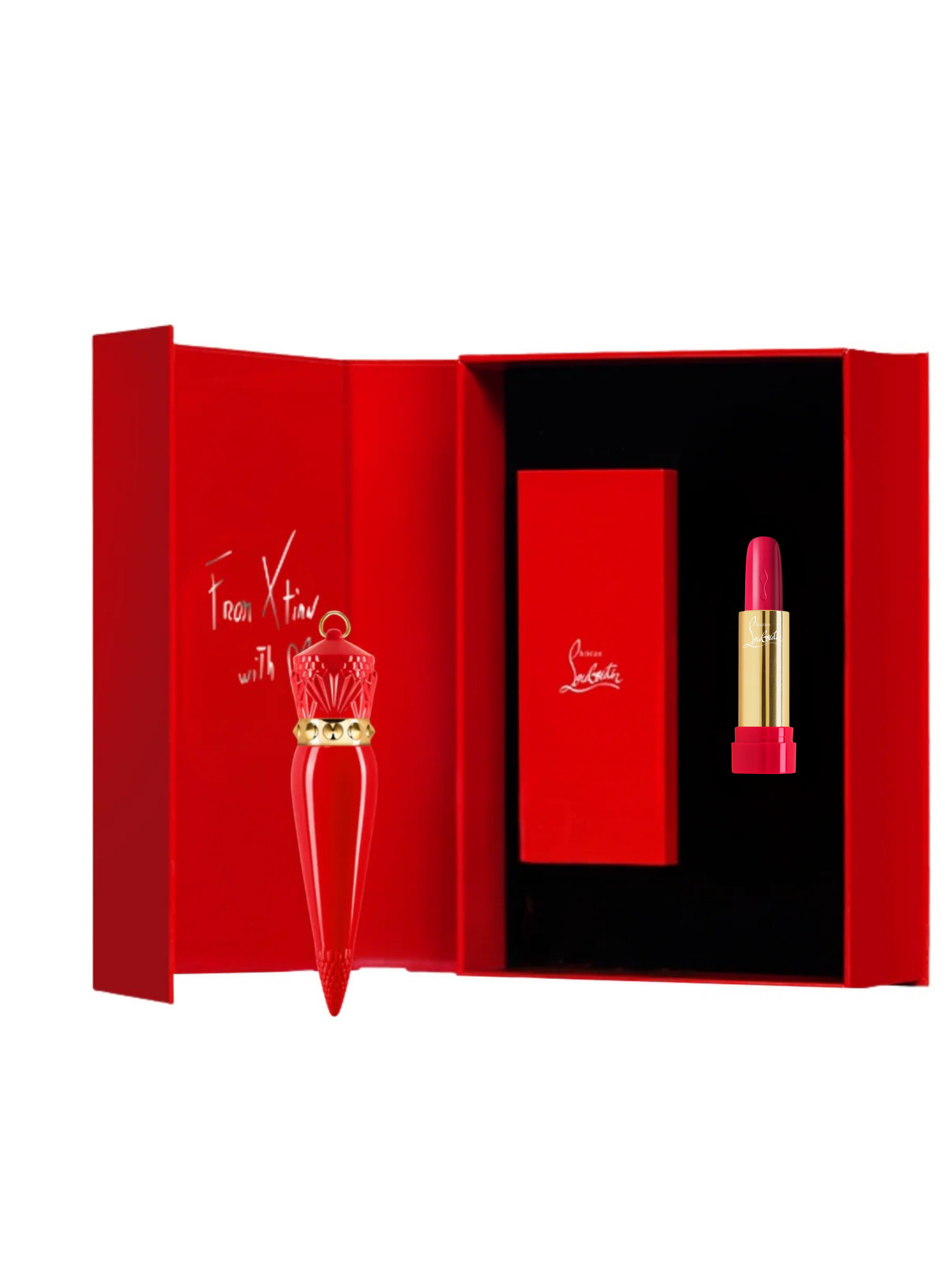 Christian Louboutin Rouge Louboutin SooooO… Glow - Lipstick refill And Red Case Rouge Louboutin 011G