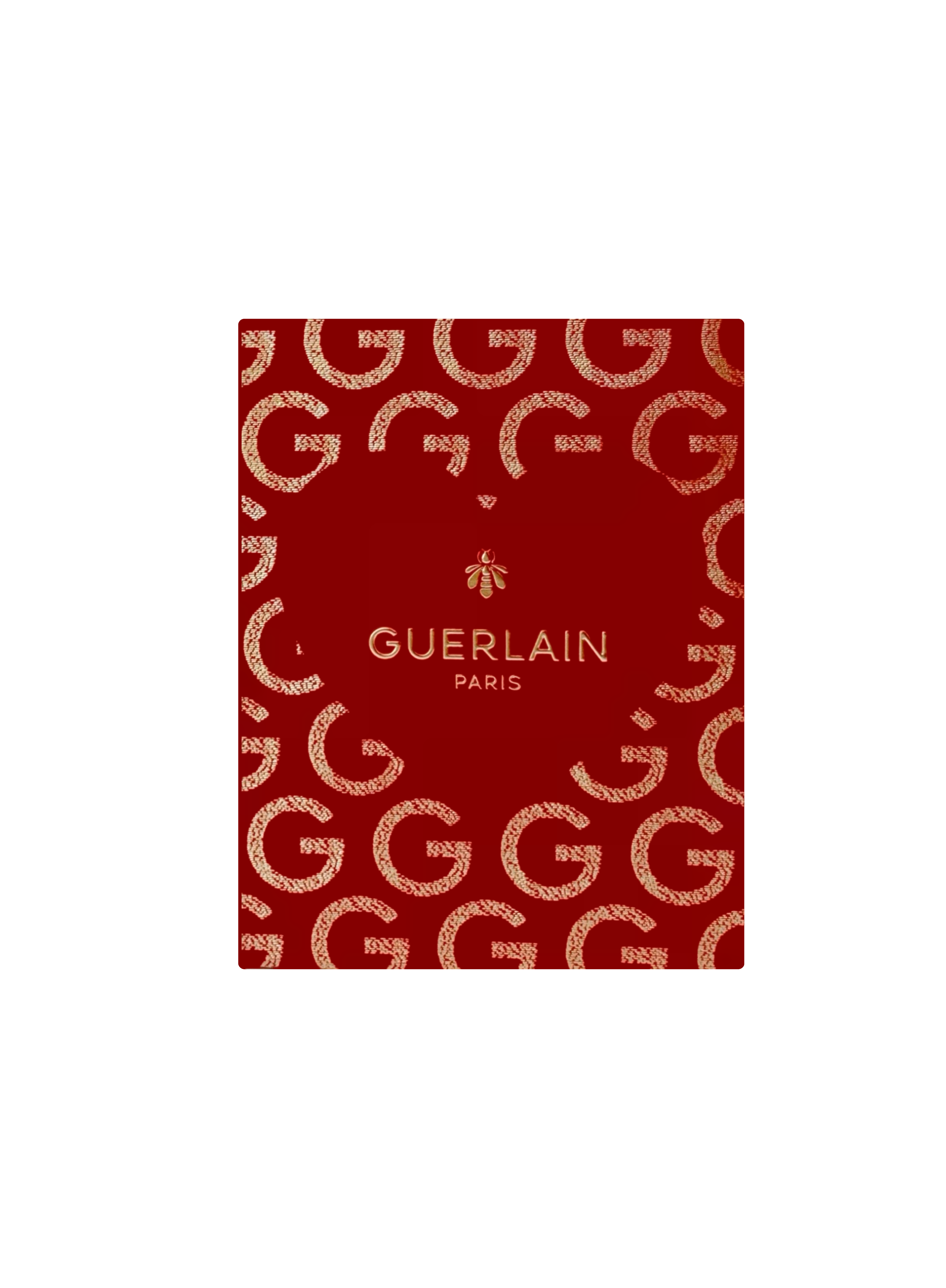 Guerlain Heart Print Limited Edition Gift Box 20x15x8