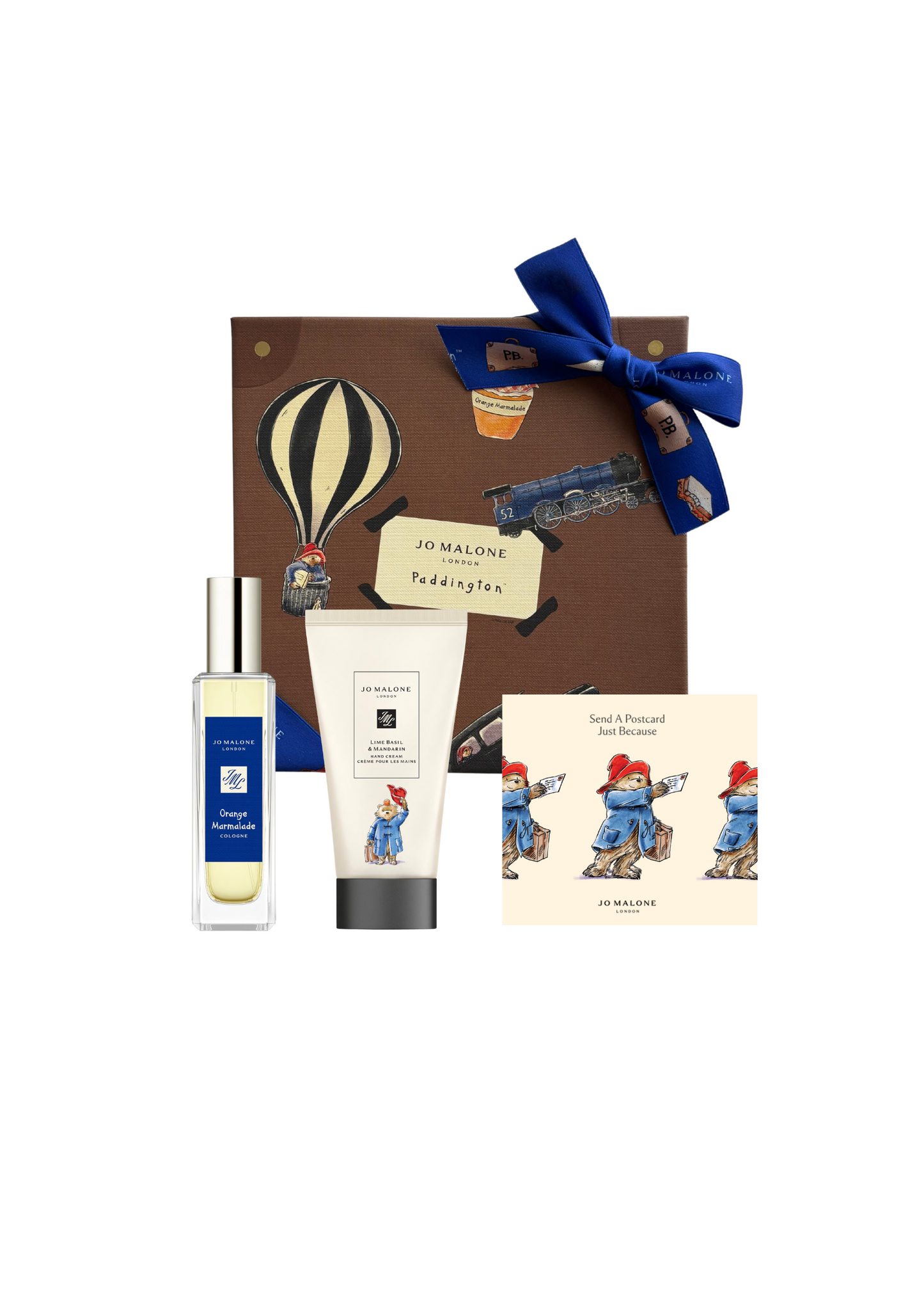 Jo Malone Paddington Set Orange
Marmalade 30ml And Lime Basil & Mandarin Hand Cream