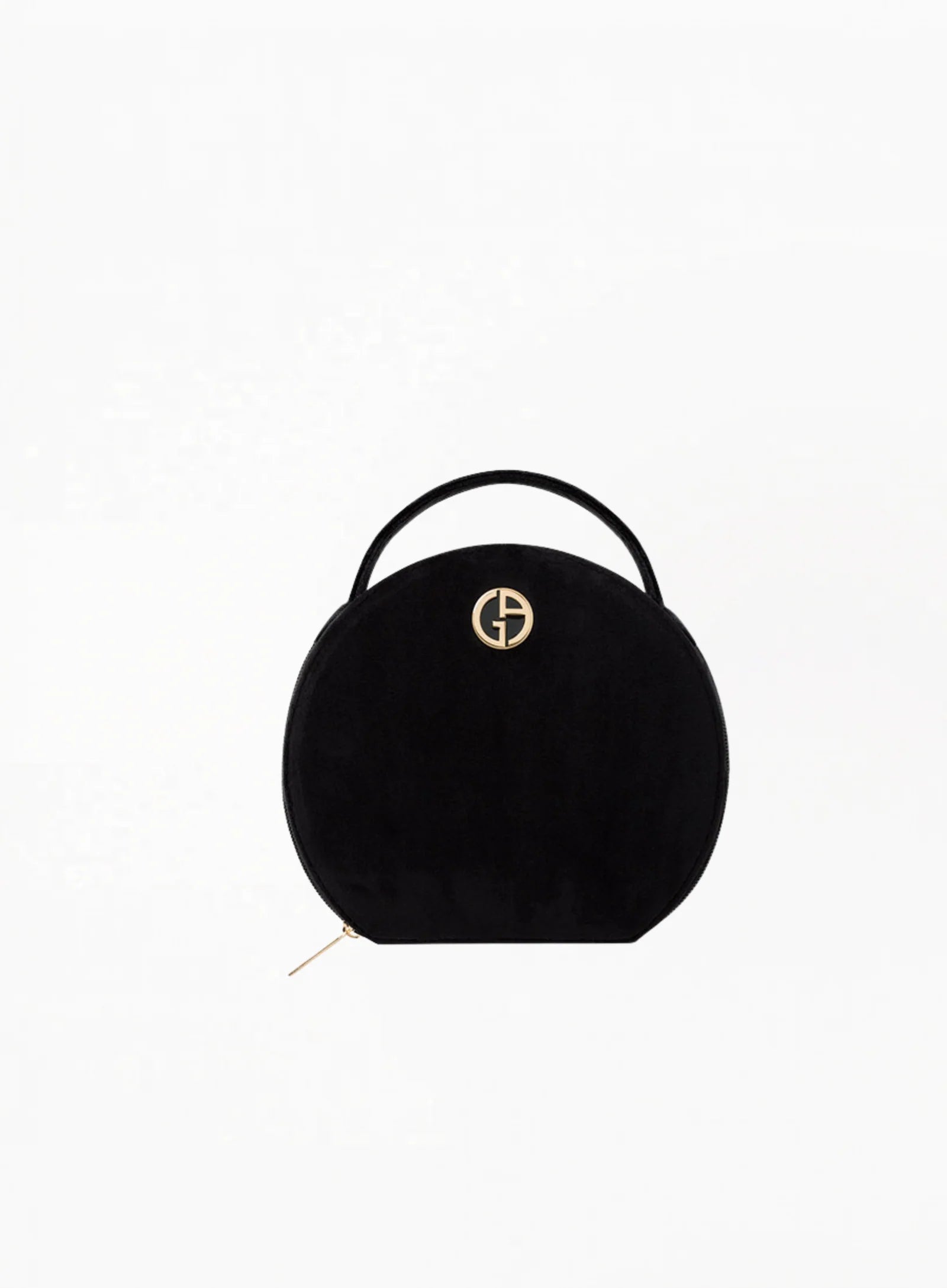 GIORGIO ARMANI მრგვალი კოსმეტიკის ჩანთა 18.5x7x20სმ