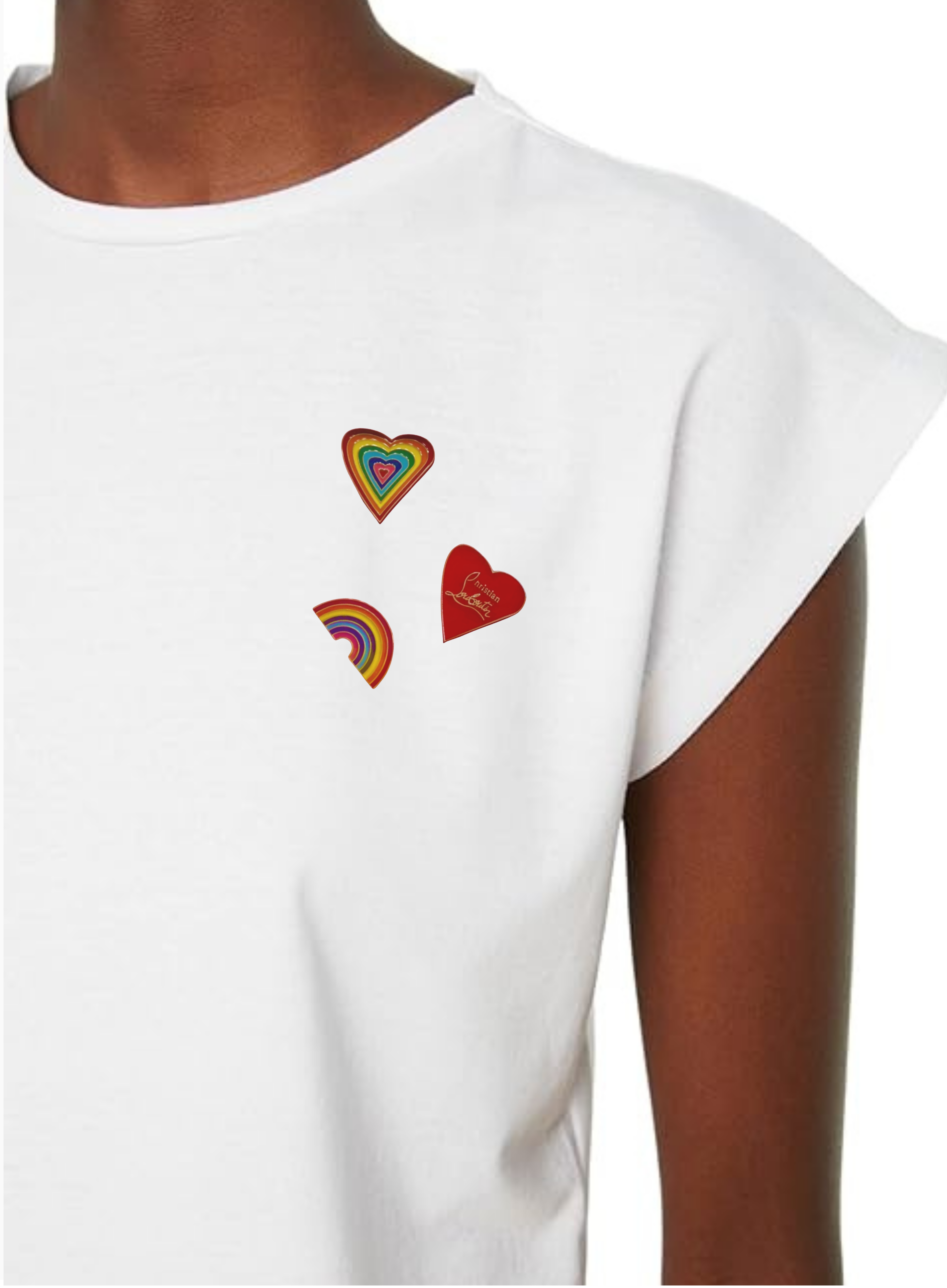 Christian Louboutin-ის ბროშის კომპლექტი