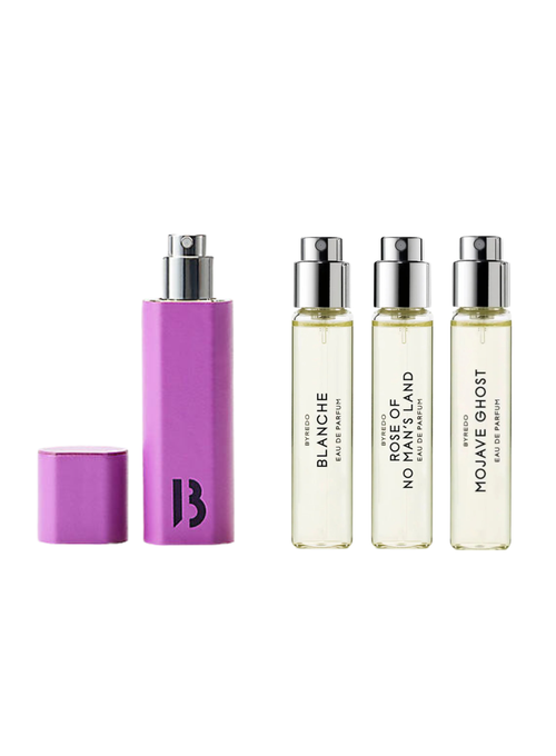 BYREDO LA SÉLECTION ICONIQUE  - BLANCHE, MOJAVE GHOST, ROSE OF NO MAN'S LAND 12ML And Case