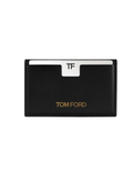 TOM FORD Black Leather-Effect Mirror