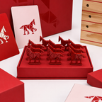 PRADA Wooden Starting Gate Game – ექსკლუზიური გამოცემა