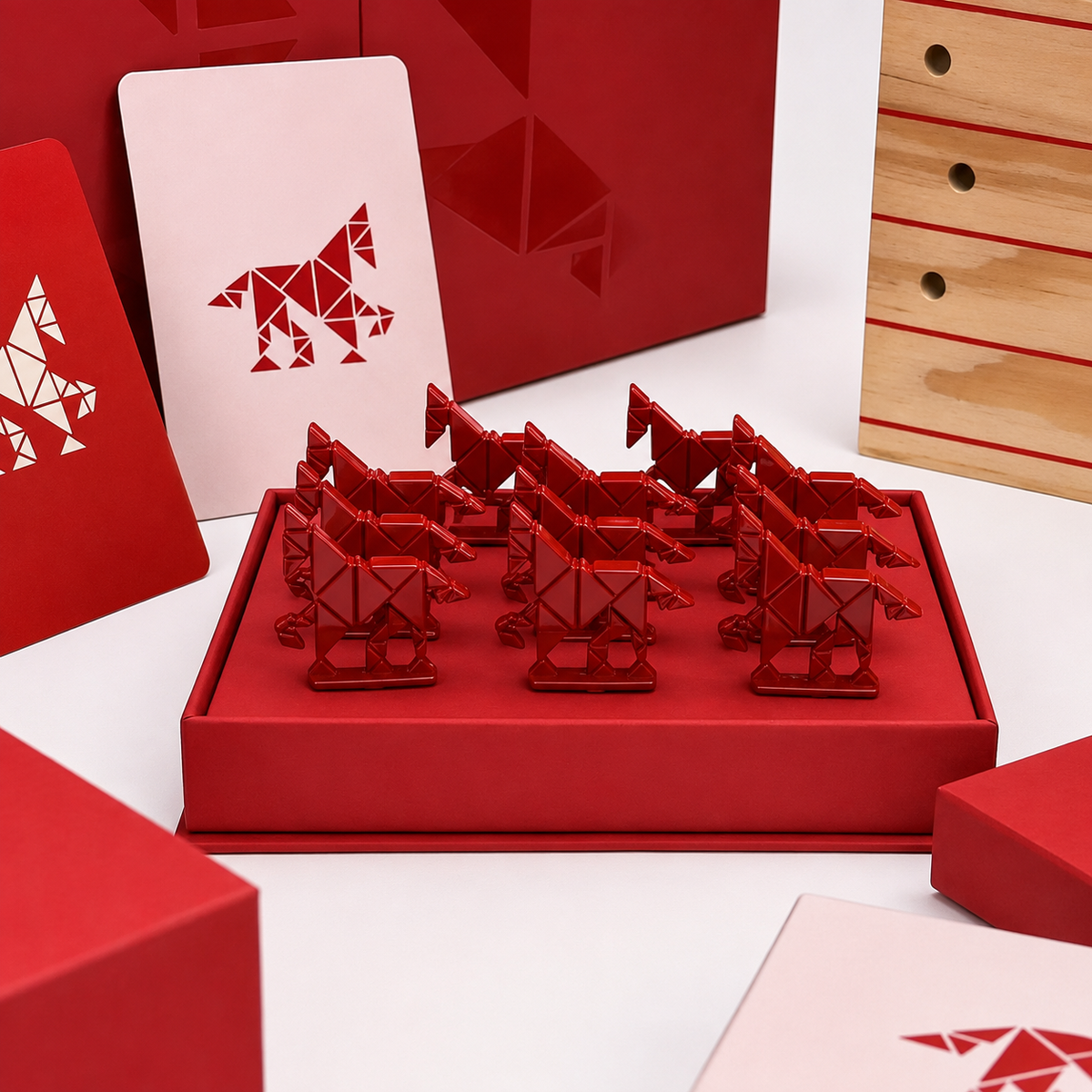 PRADA Wooden Starting Gate Game – ექსკლუზიური გამოცემა
