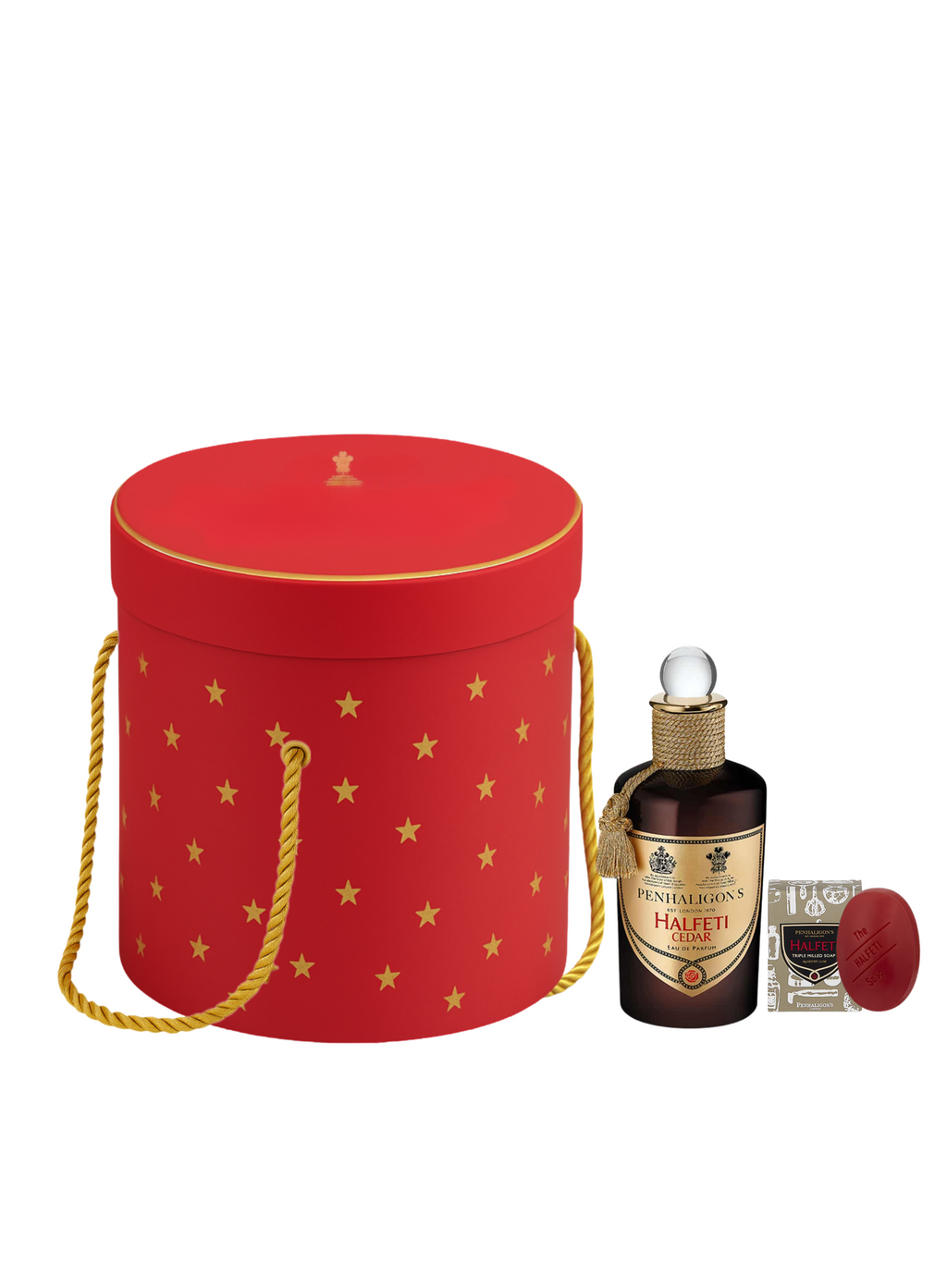 Penhaligon’s Halfeti Cedar EDP 100მლ / საპონი 30გ – ლიმიტირებული სასაჩუქრე სეტი