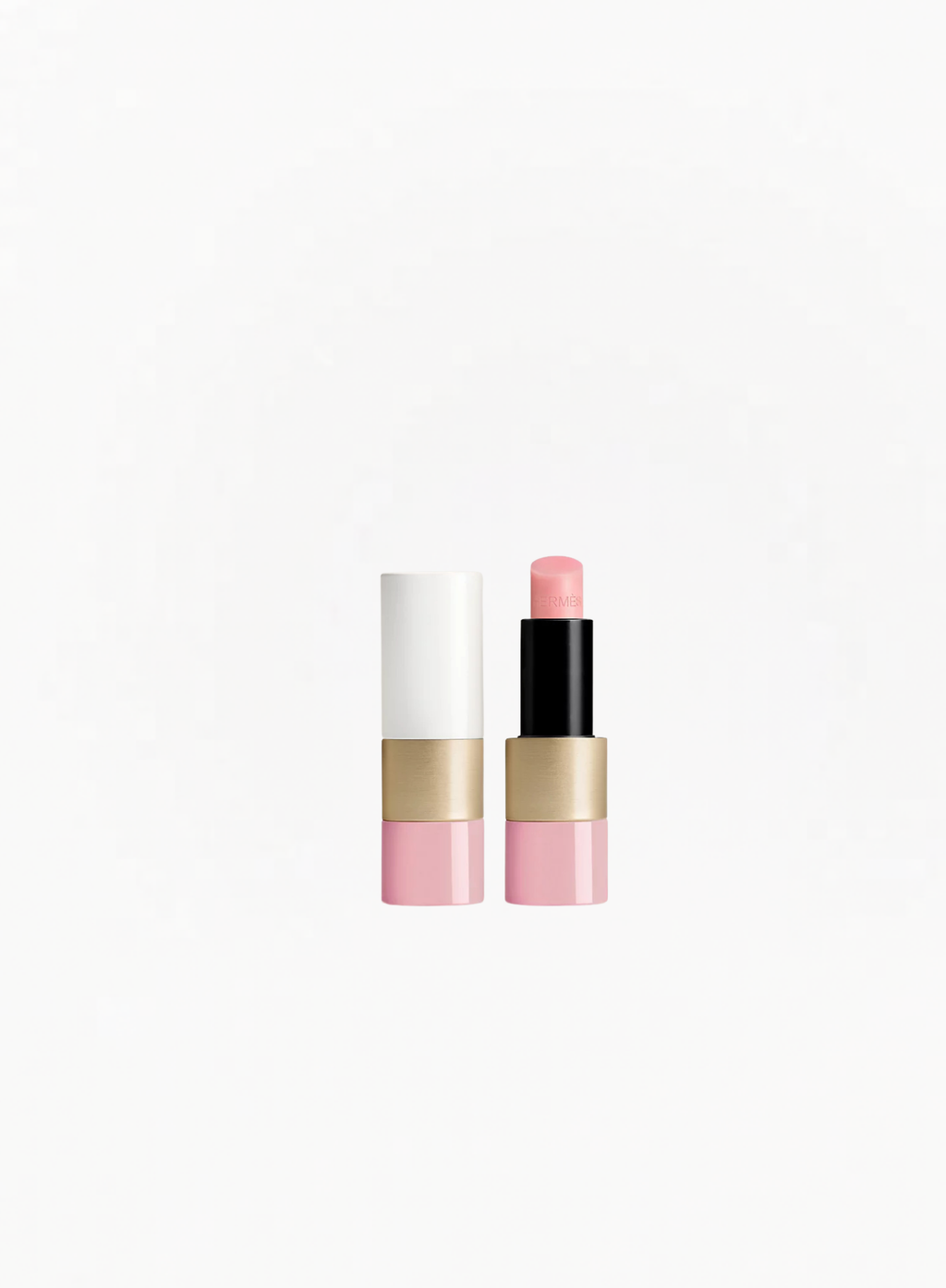 HERMÈS Rosy Lip Matte Enhancer #27 Rose Confetti in its original Hermès case, available at Exquisite.