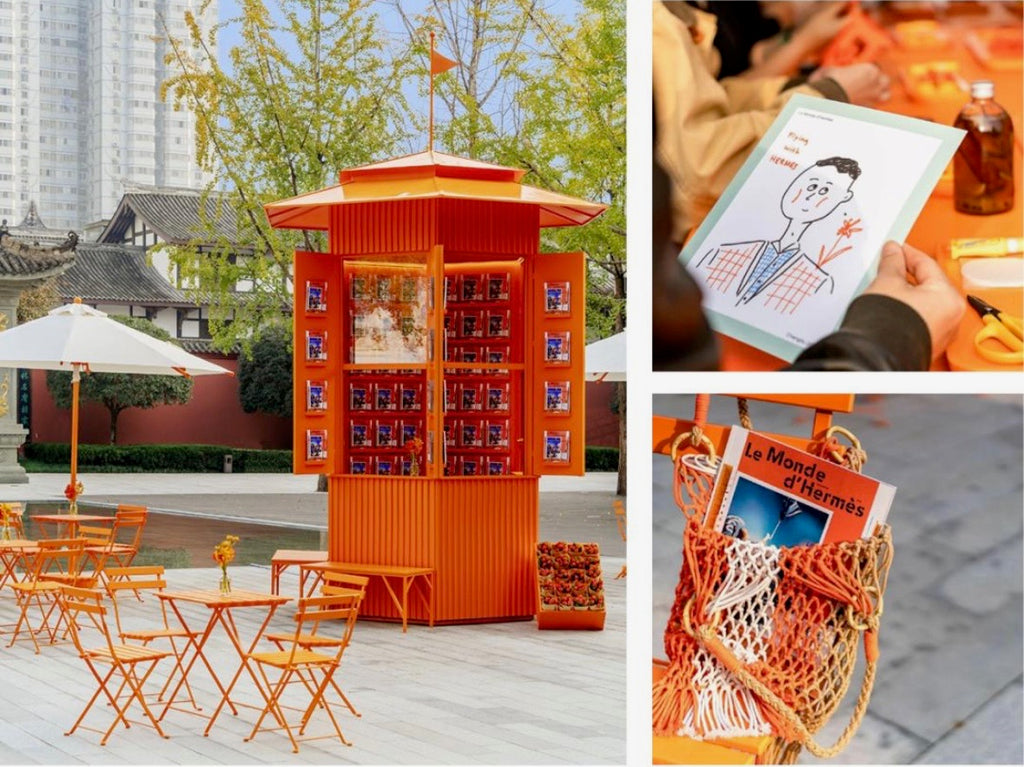 Hermès ლიმიტირებული ჩანთა შანხაიდან Le Monde d’Hermès ჟურნალით – კოლექციური ვერსია